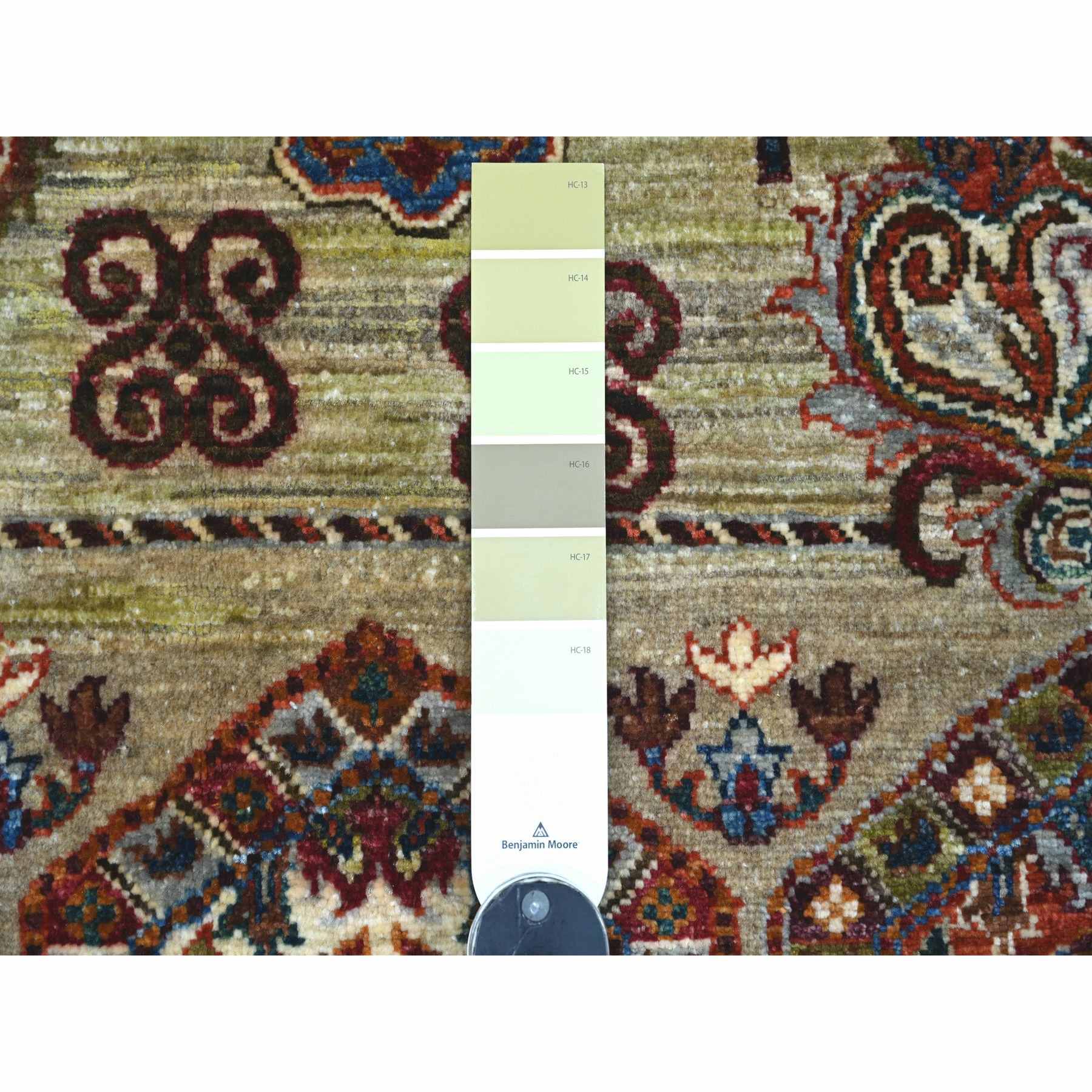 Tribal-Geometric-Hand-Knotted-Rug-108225