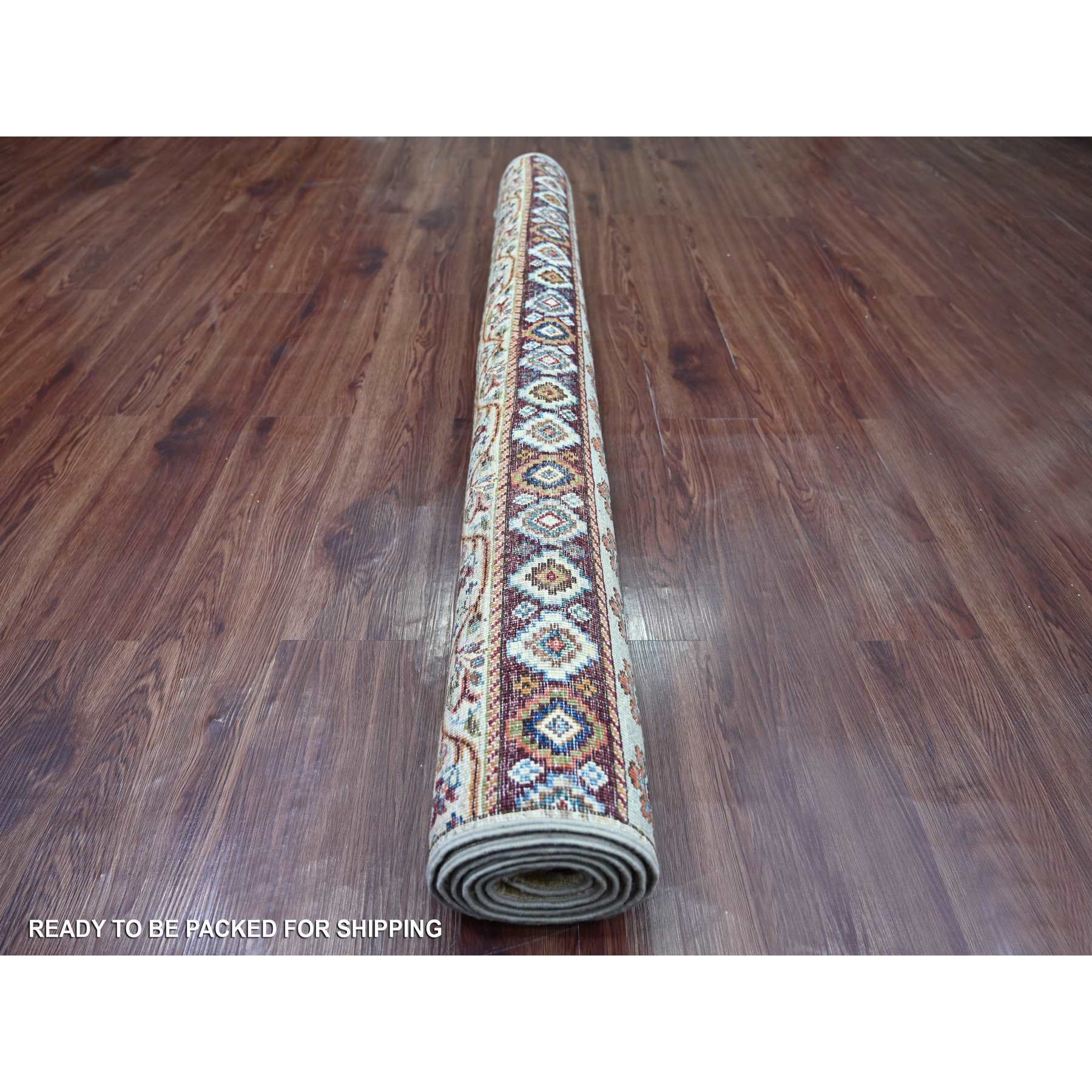 Tribal-Geometric-Hand-Knotted-Rug-108225