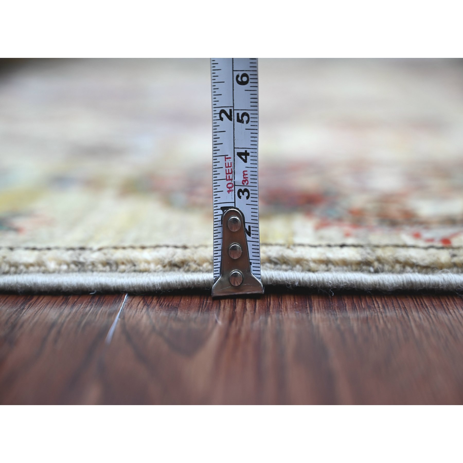 Tribal-Geometric-Hand-Knotted-Rug-108225