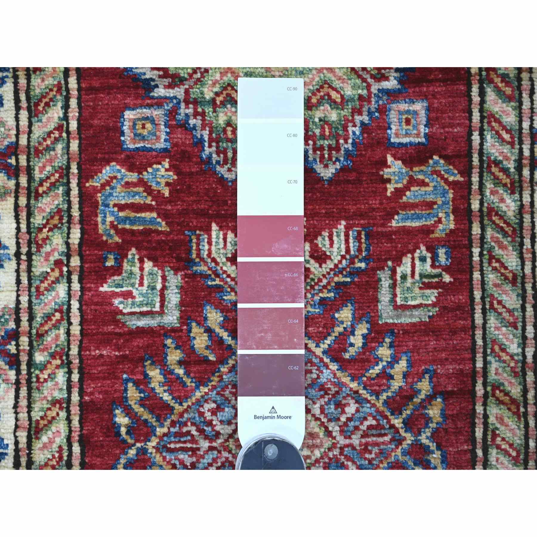 Tribal-Geometric-Hand-Knotted-Rug-108335
