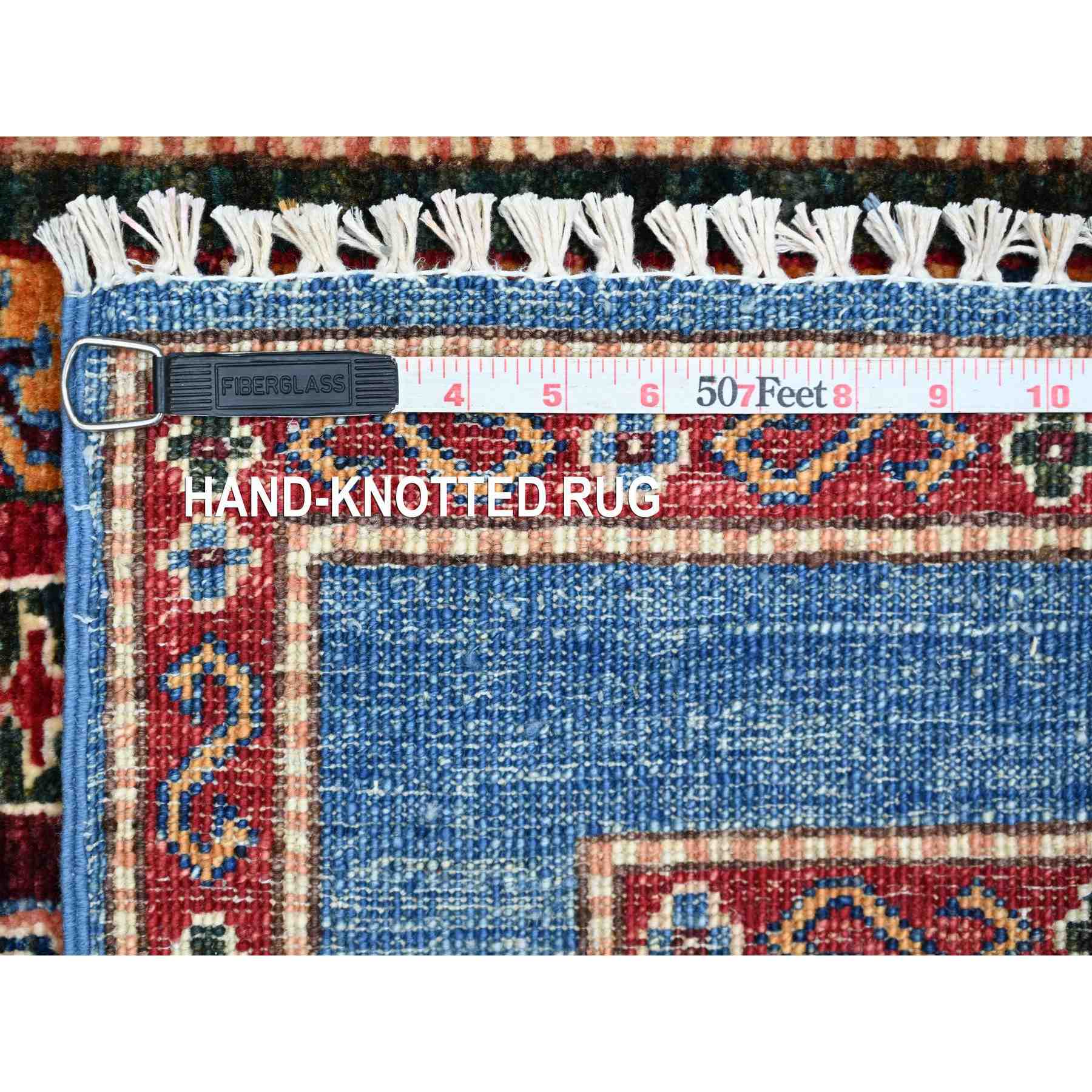 Tribal-Geometric-Hand-Knotted-Rug-108350
