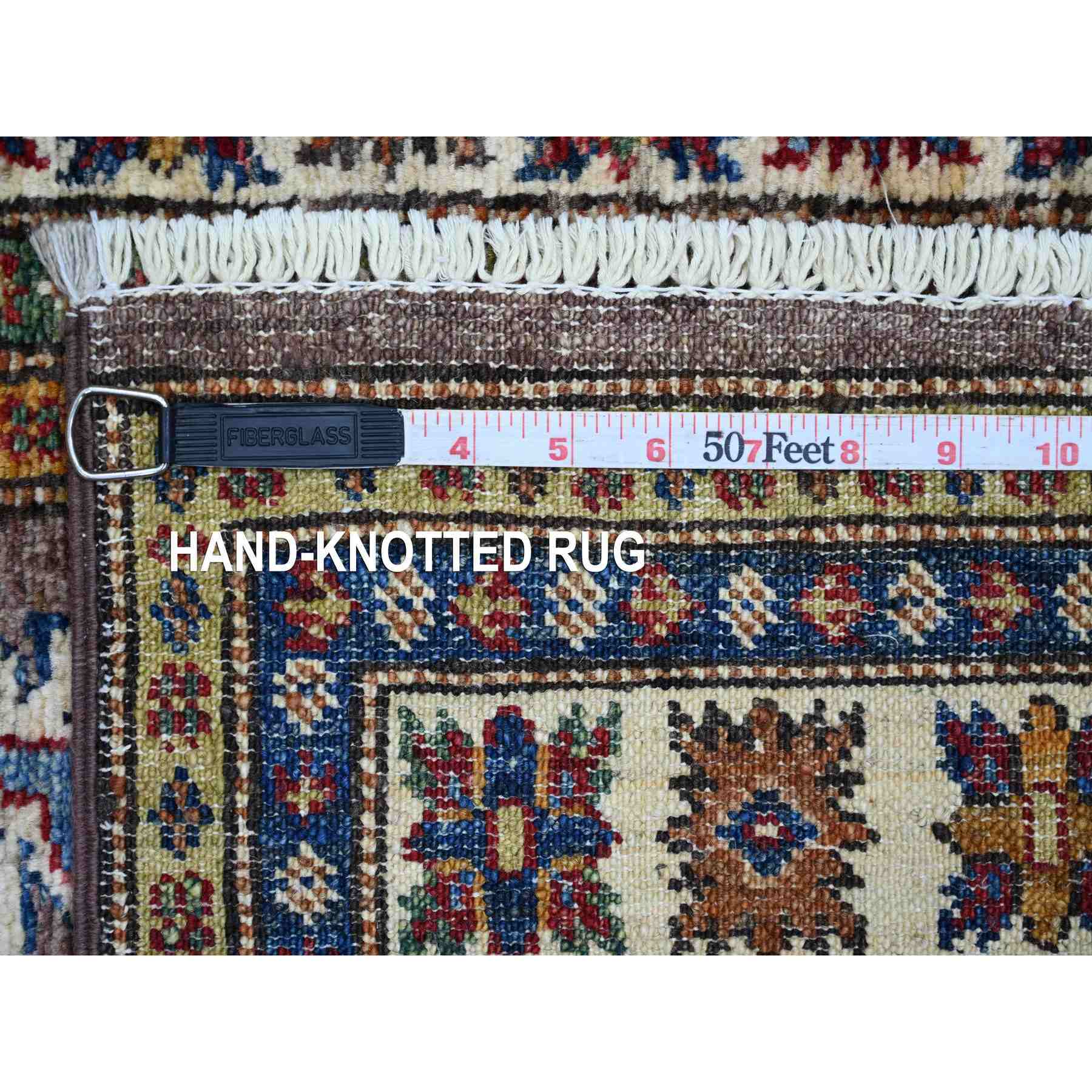 Tribal-Geometric-Hand-Knotted-Rug-108355