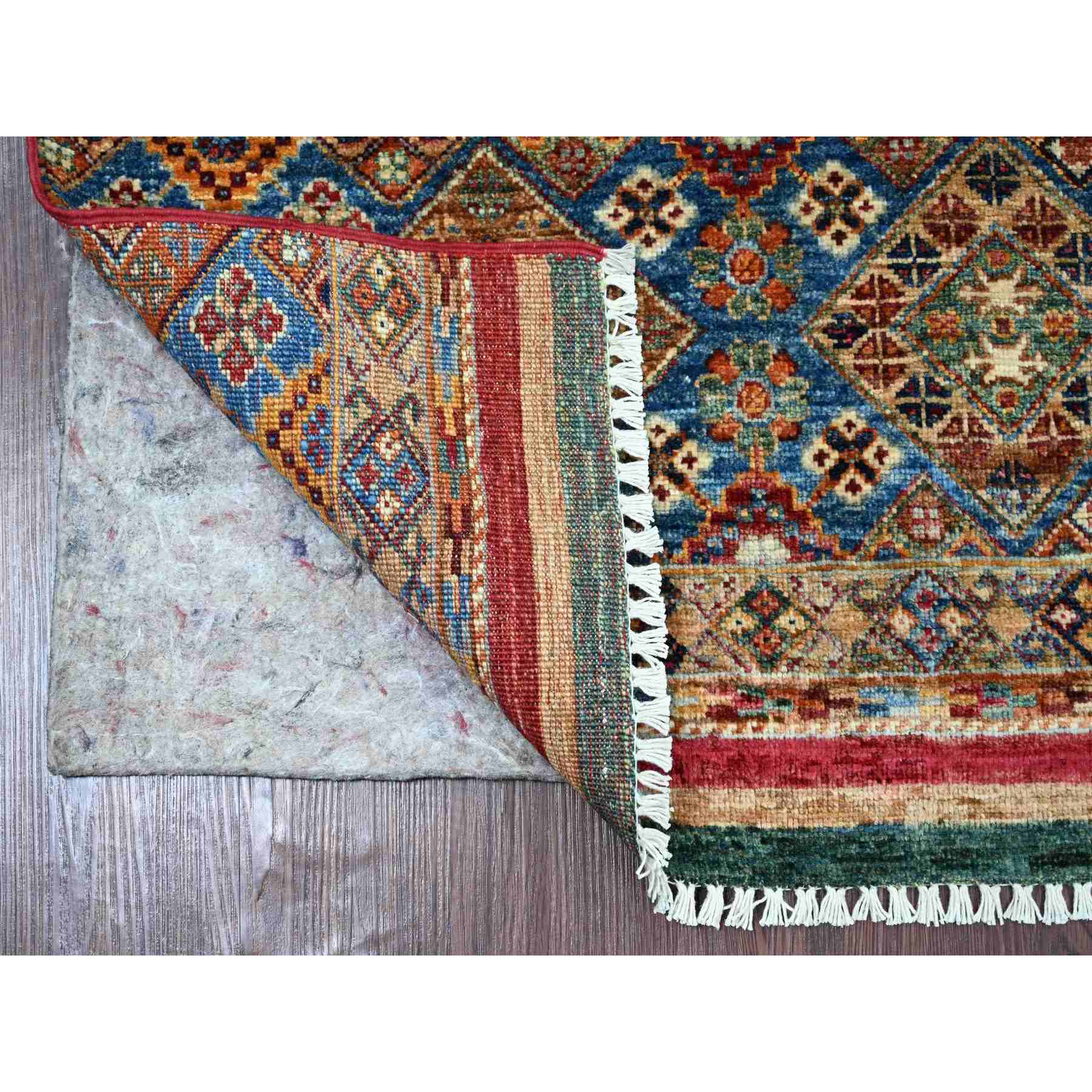 Tribal-Geometric-Hand-Knotted-Rug-108360