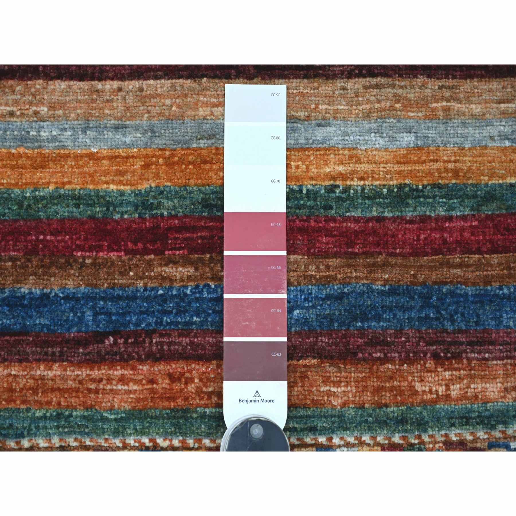 Tribal-Geometric-Hand-Knotted-Rug-108360