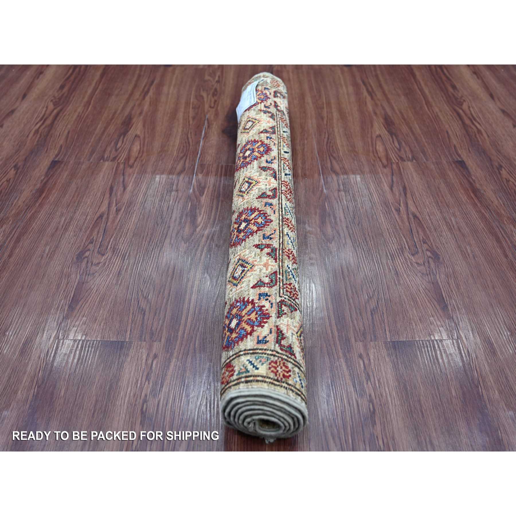 Tribal-Geometric-Hand-Knotted-Rug-108365