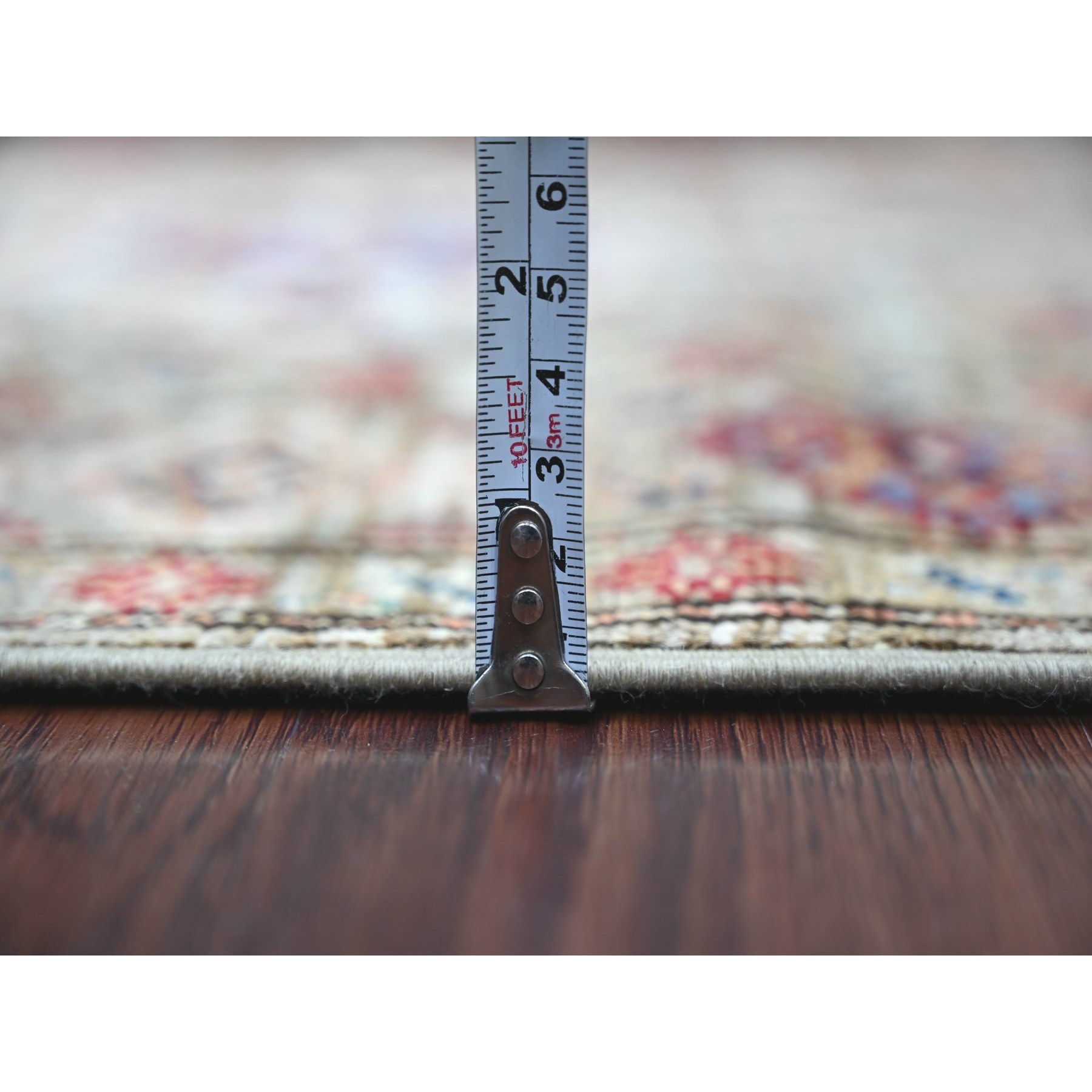 Tribal-Geometric-Hand-Knotted-Rug-108365