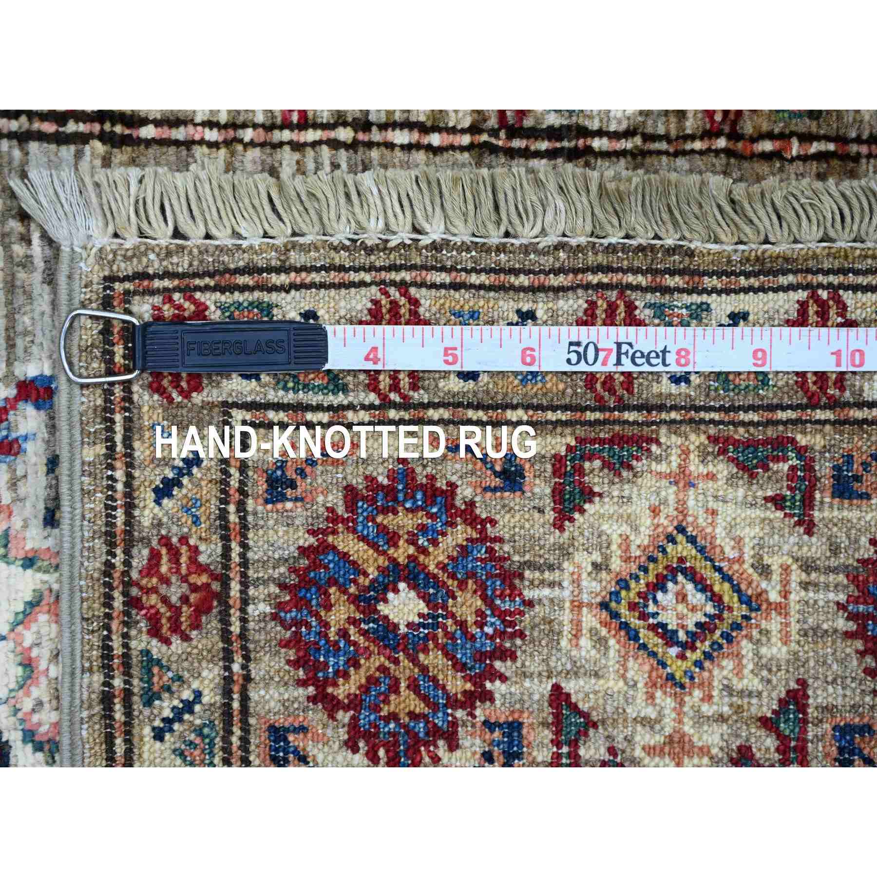 Tribal-Geometric-Hand-Knotted-Rug-108365