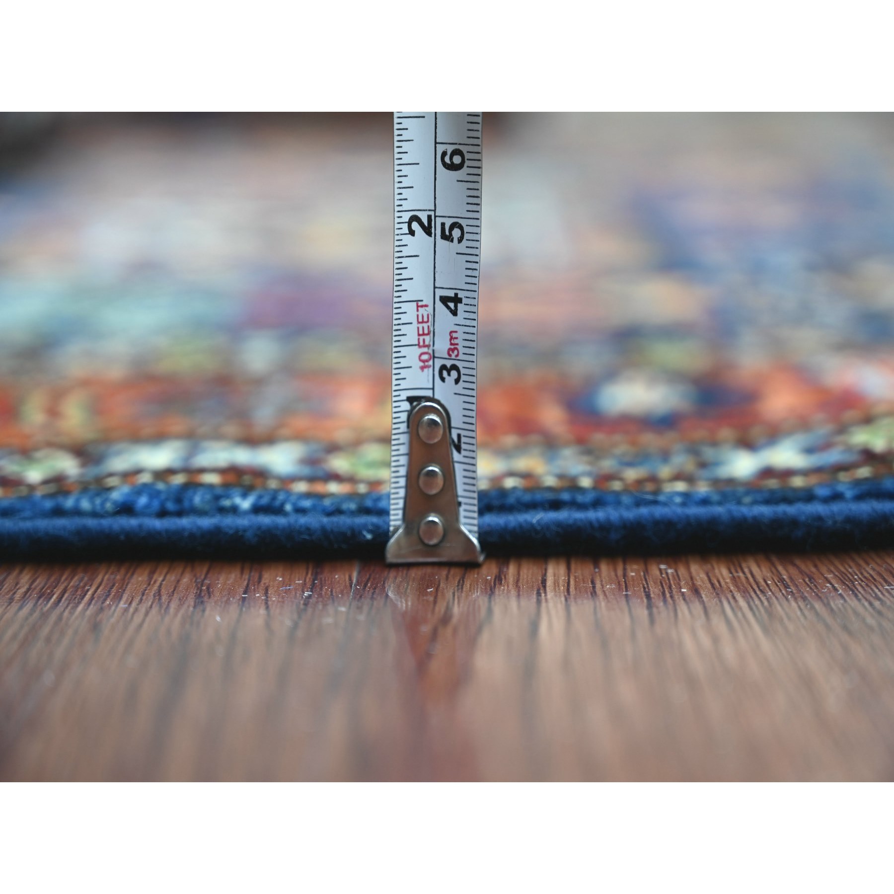 Tribal-Geometric-Hand-Knotted-Rug-108370