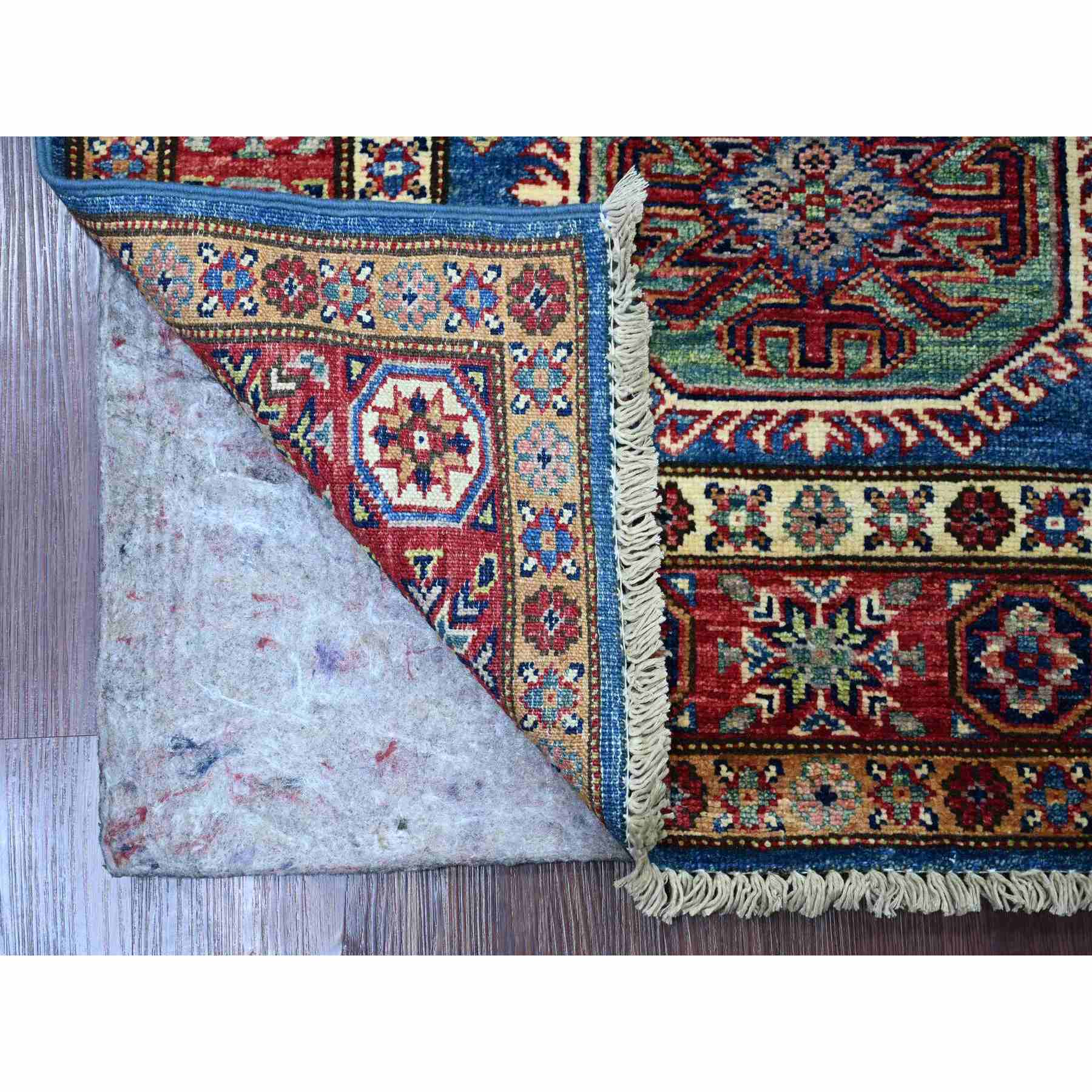 Tribal-Geometric-Hand-Knotted-Rug-108375