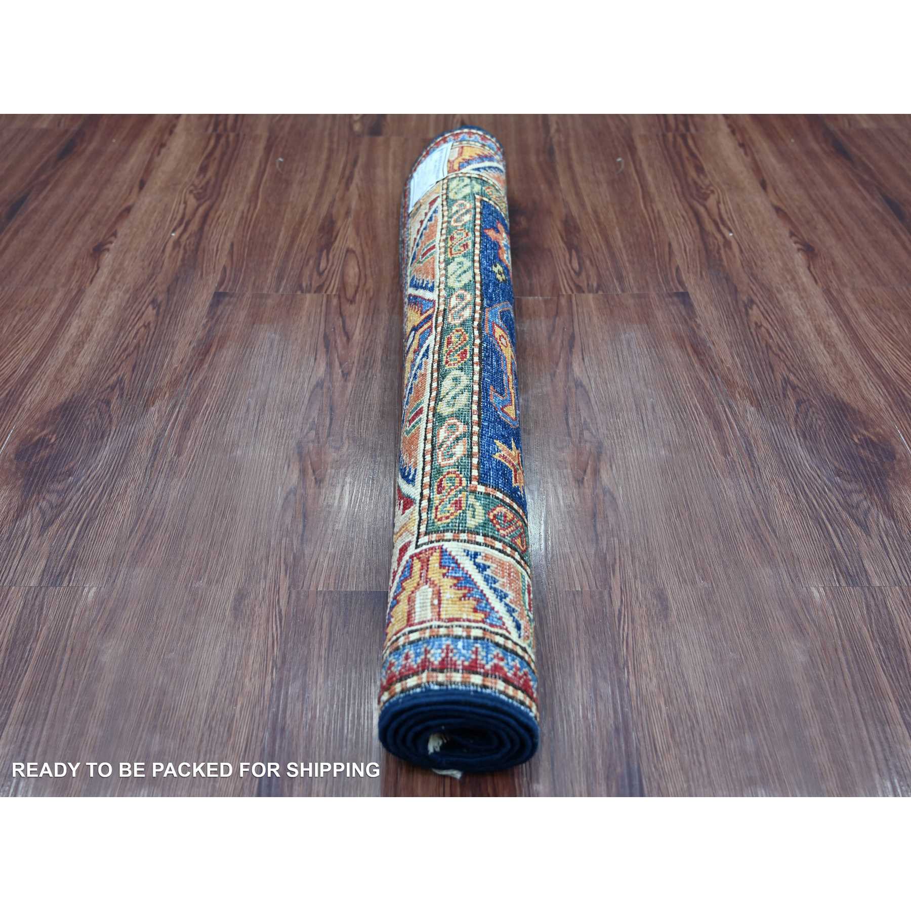 Tribal-Geometric-Hand-Knotted-Rug-108380