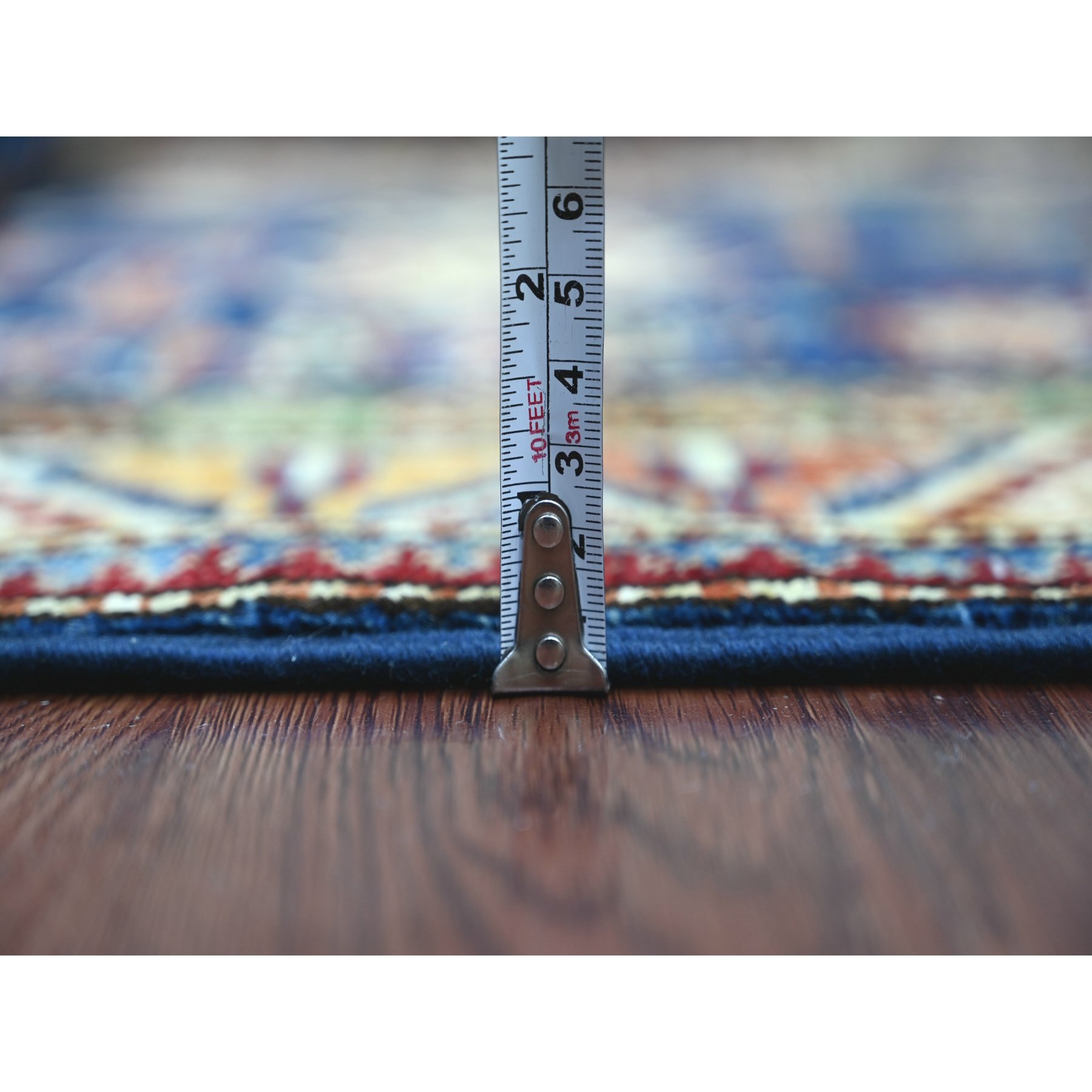 Tribal-Geometric-Hand-Knotted-Rug-108380