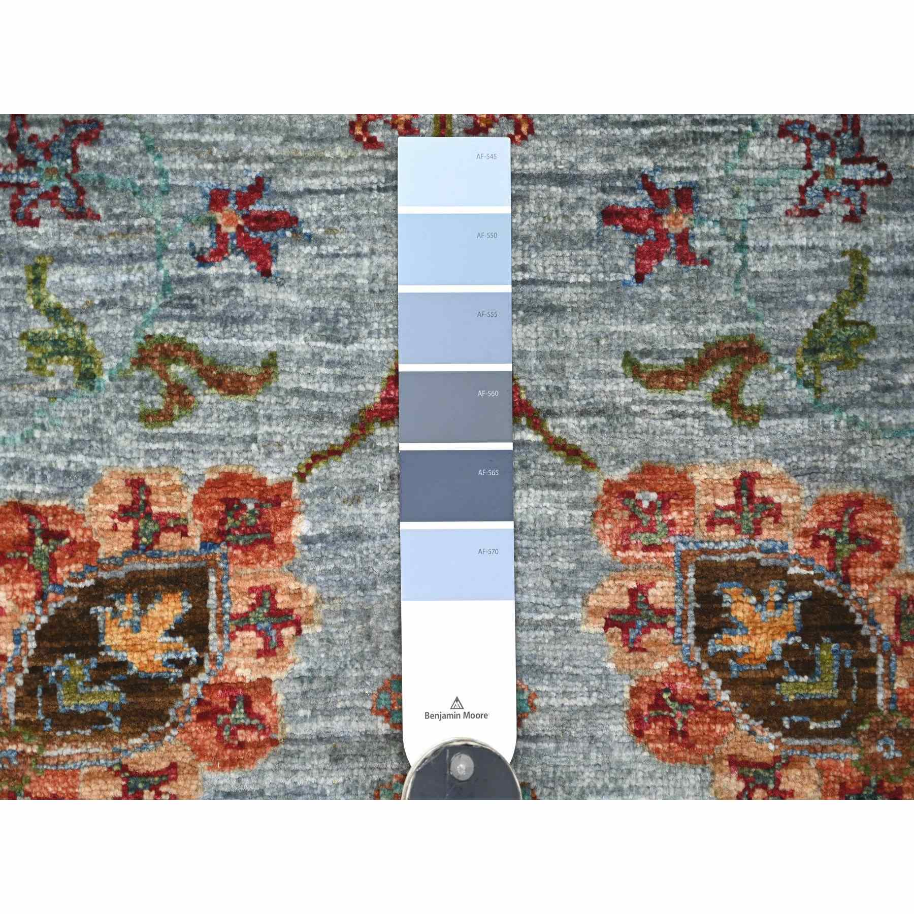Tribal-Geometric-Hand-Knotted-Rug-108395