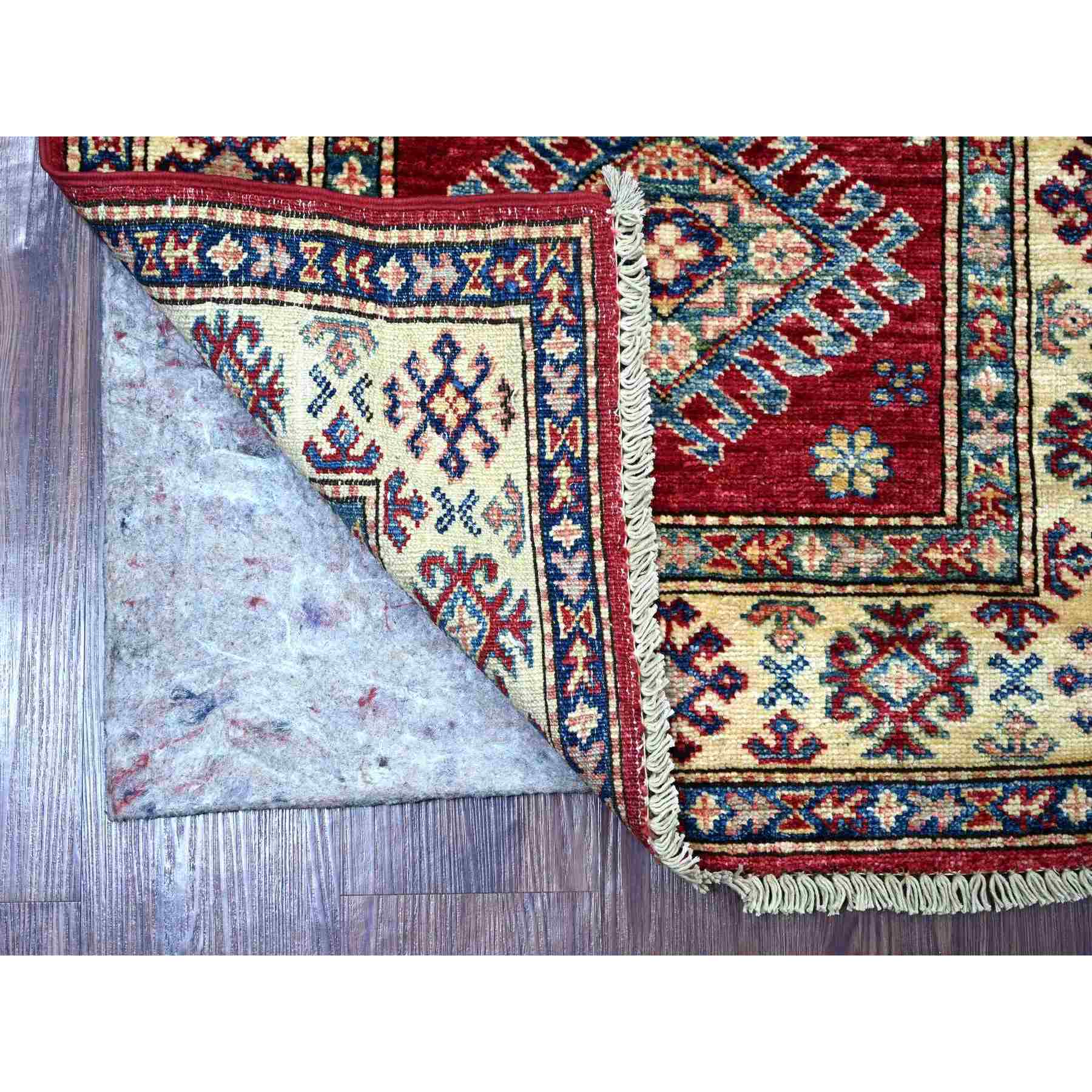 Tribal-Geometric-Hand-Knotted-Rug-108405