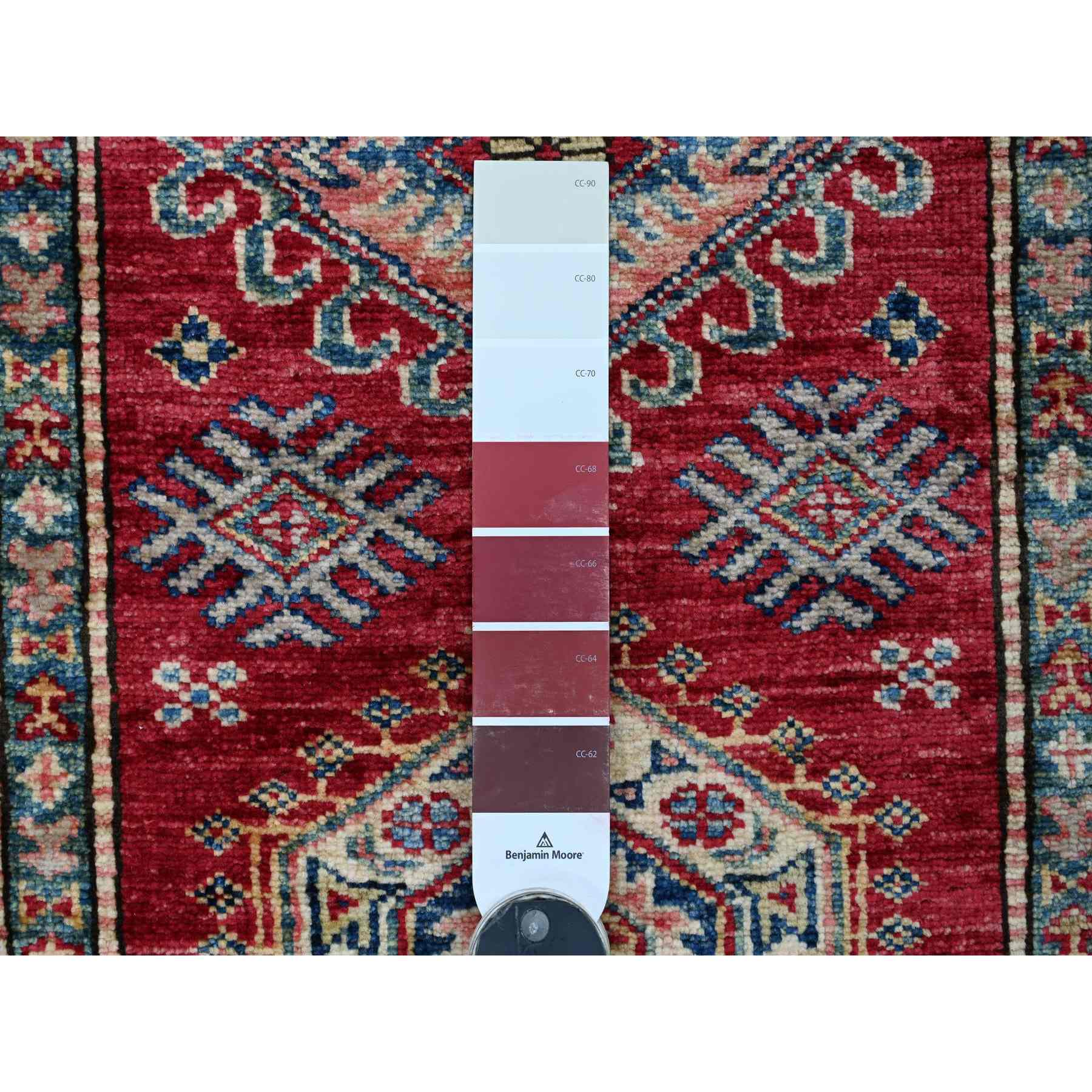 Tribal-Geometric-Hand-Knotted-Rug-108405
