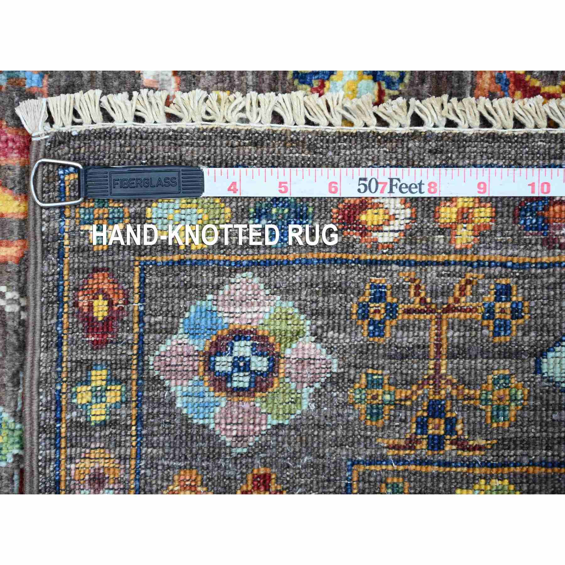 Tribal-Geometric-Hand-Knotted-Rug-108410