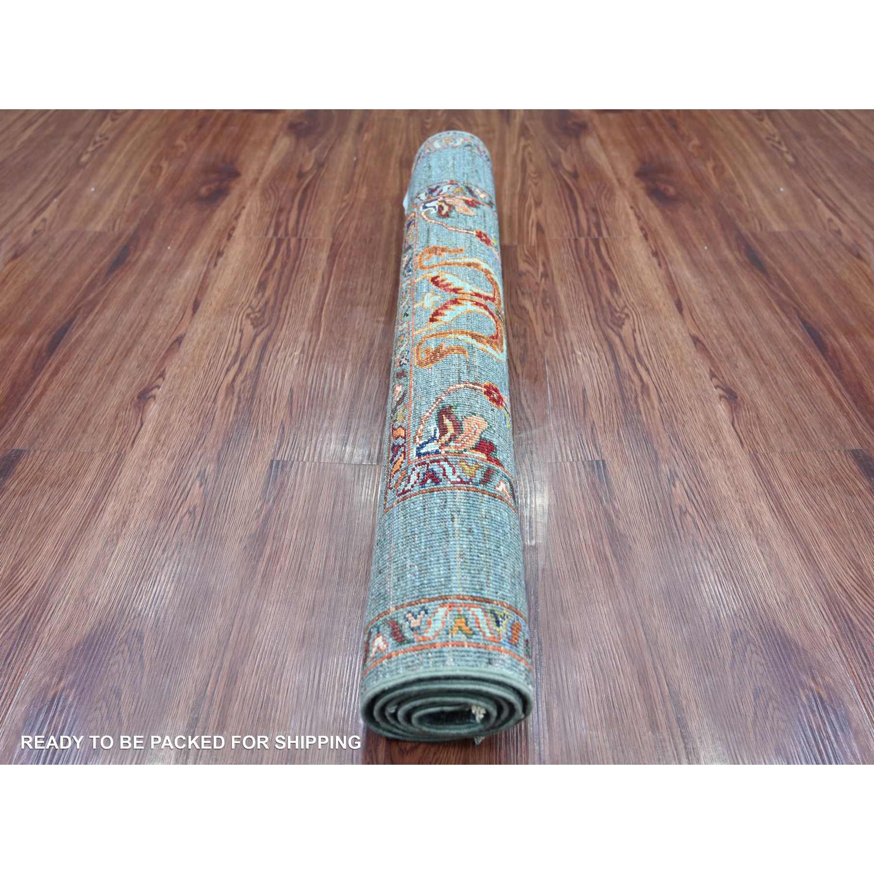 Tribal-Geometric-Hand-Knotted-Rug-108415