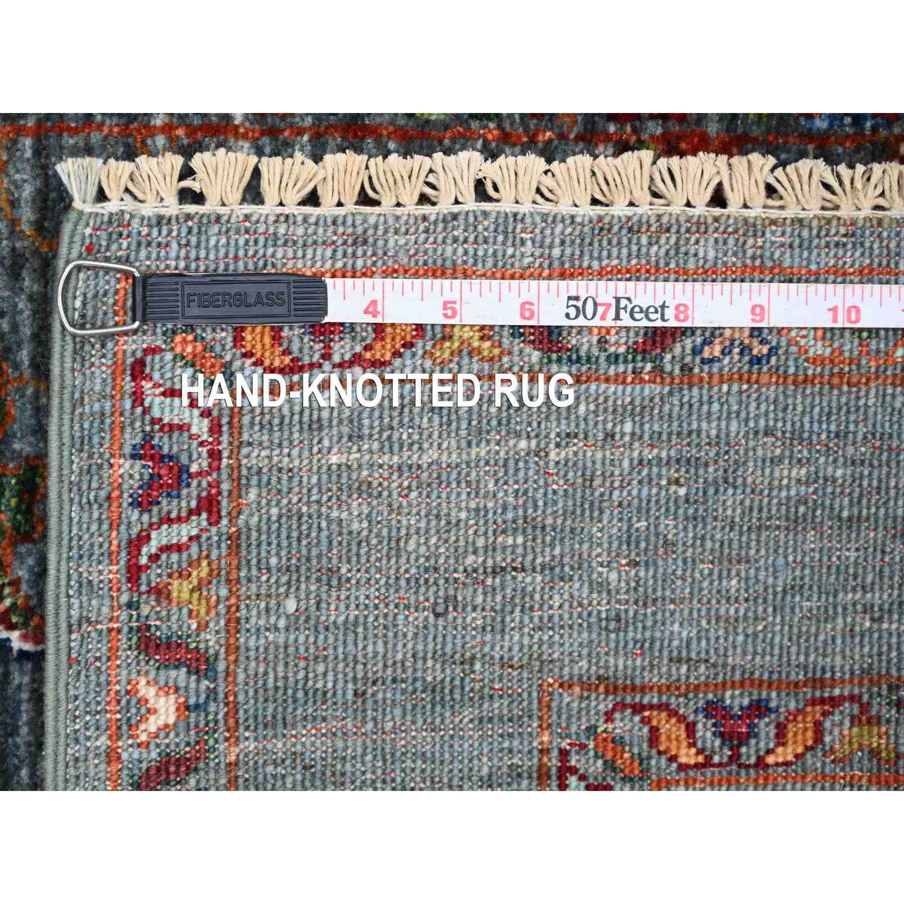 Tribal-Geometric-Hand-Knotted-Rug-108415