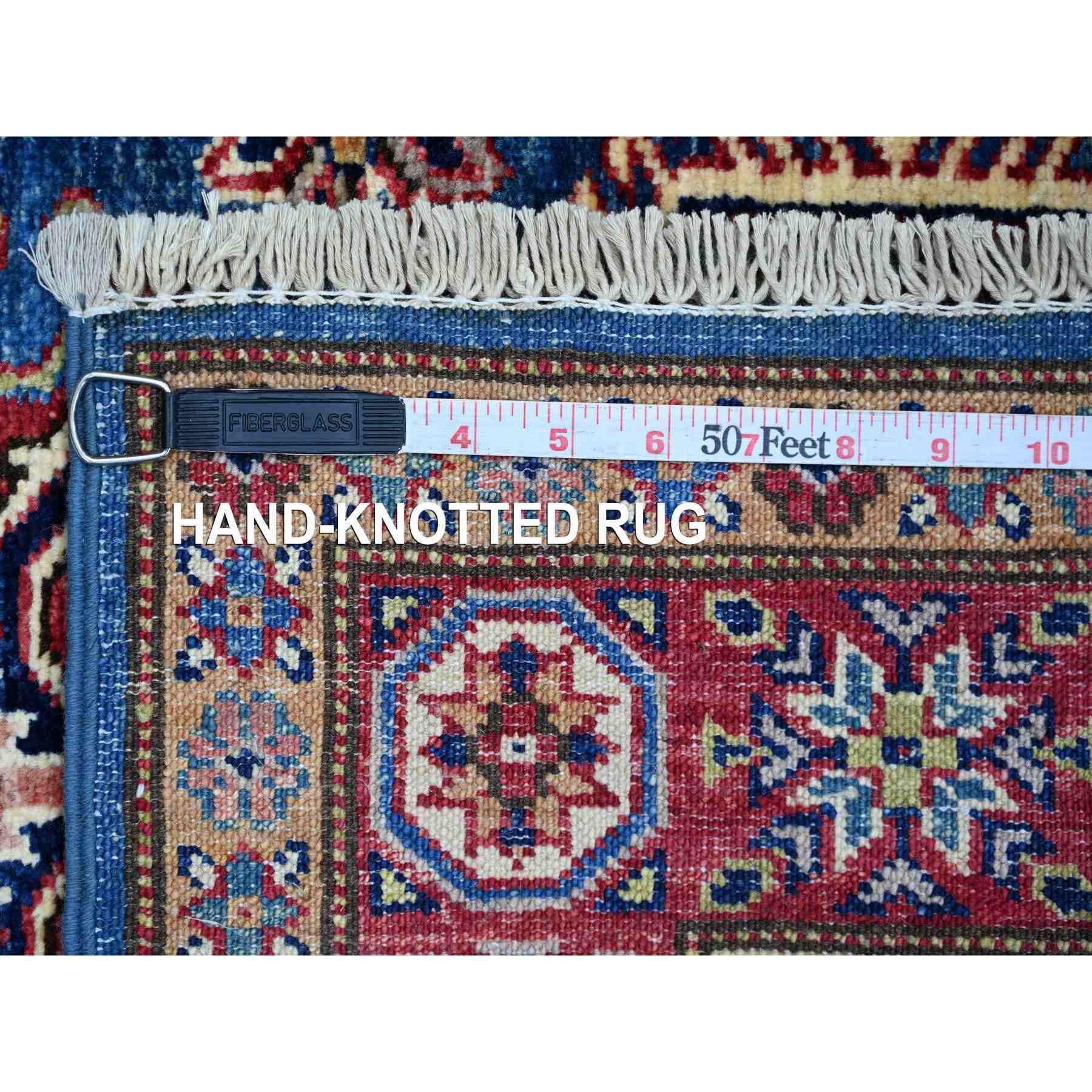 Tribal-Geometric-Hand-Knotted-Rug-108575