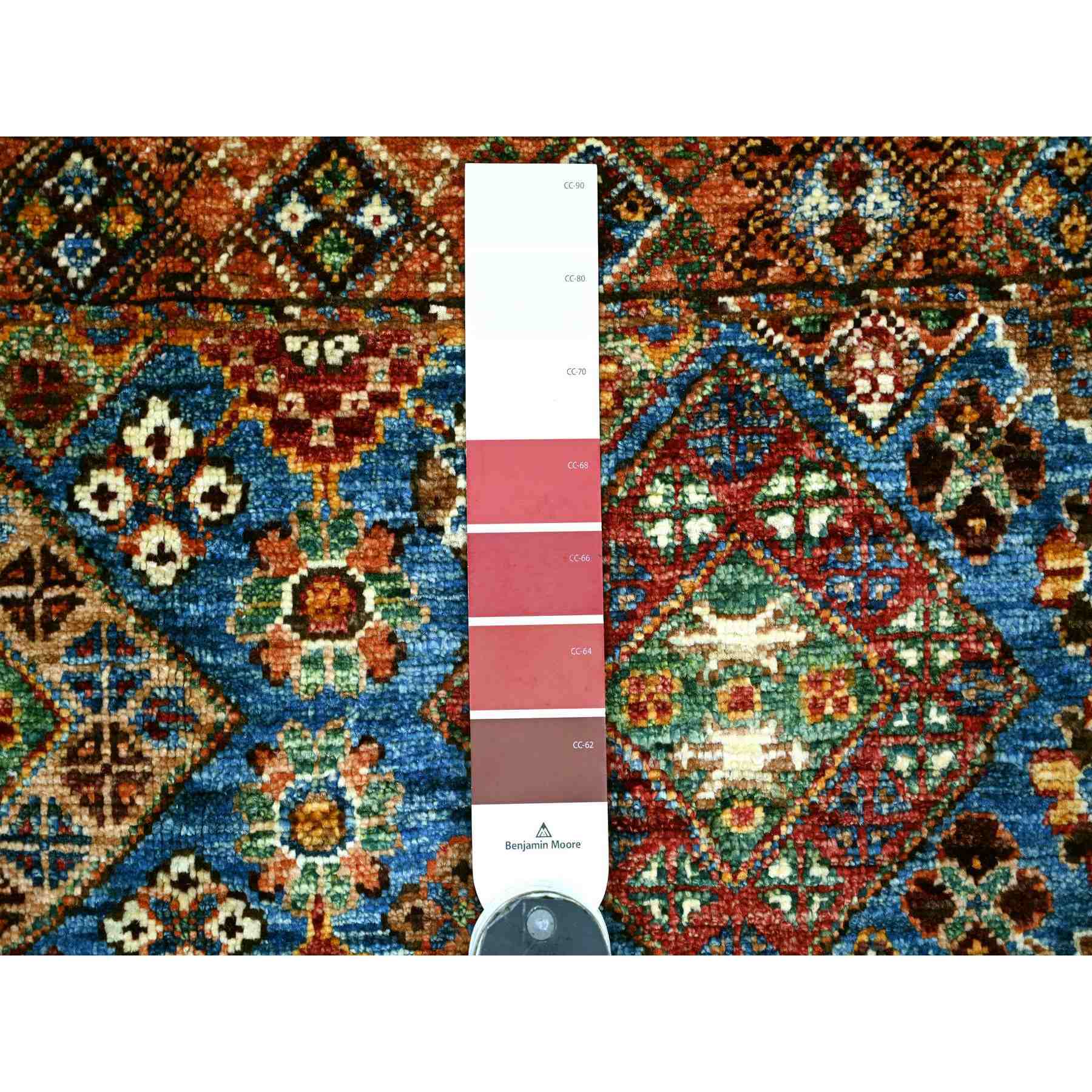 Tribal-Geometric-Hand-Knotted-Rug-108595
