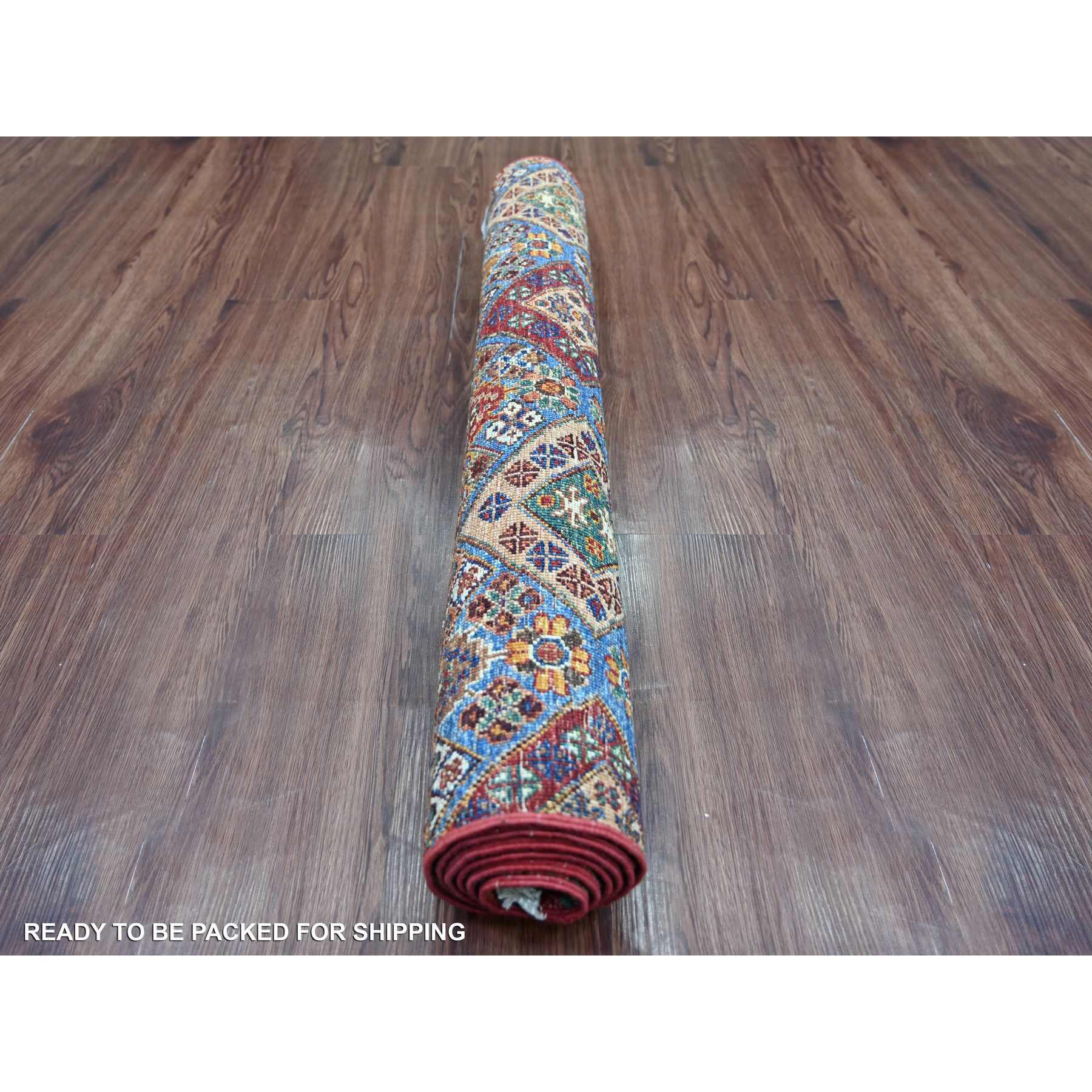 Tribal-Geometric-Hand-Knotted-Rug-108595