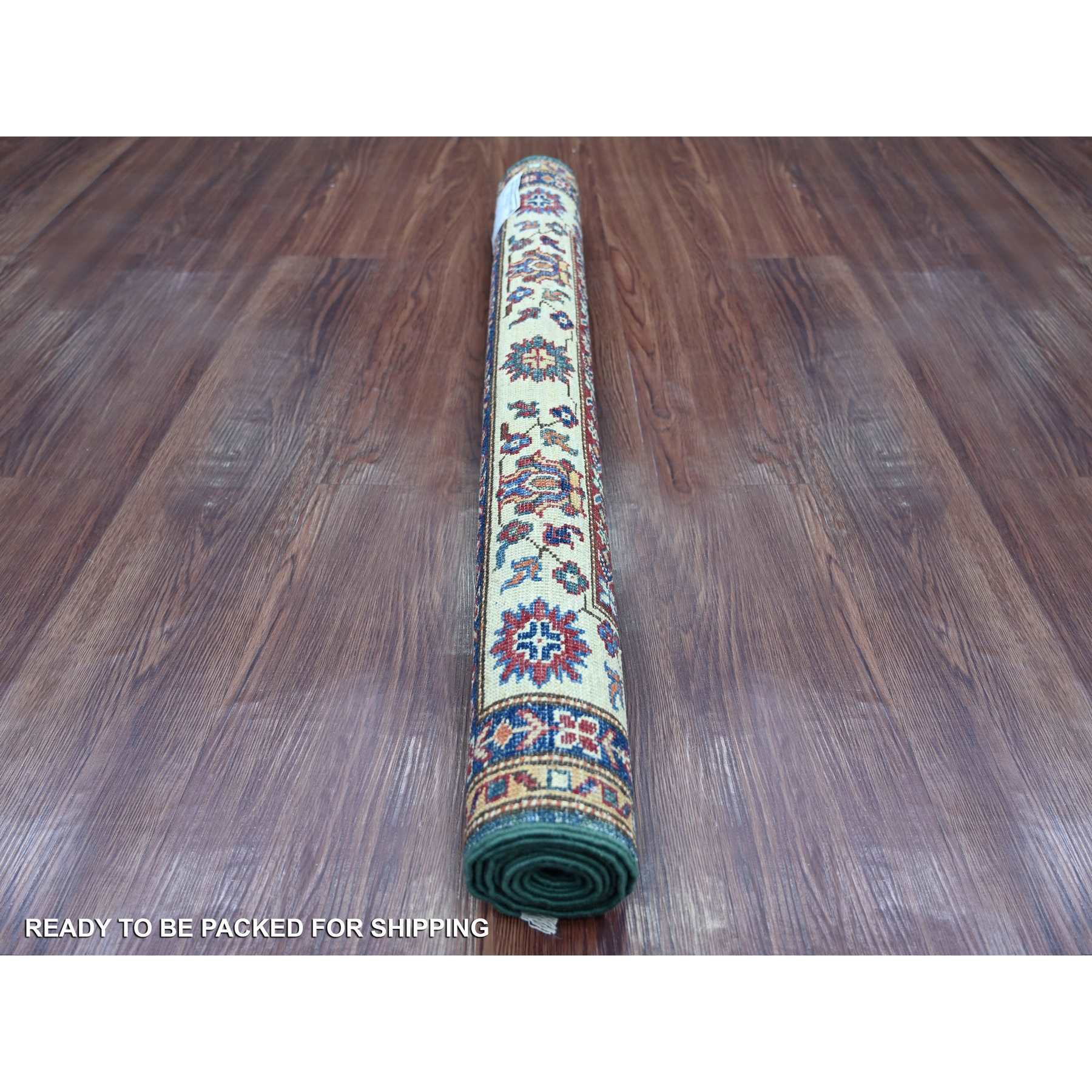 Tribal-Geometric-Hand-Knotted-Rug-108620