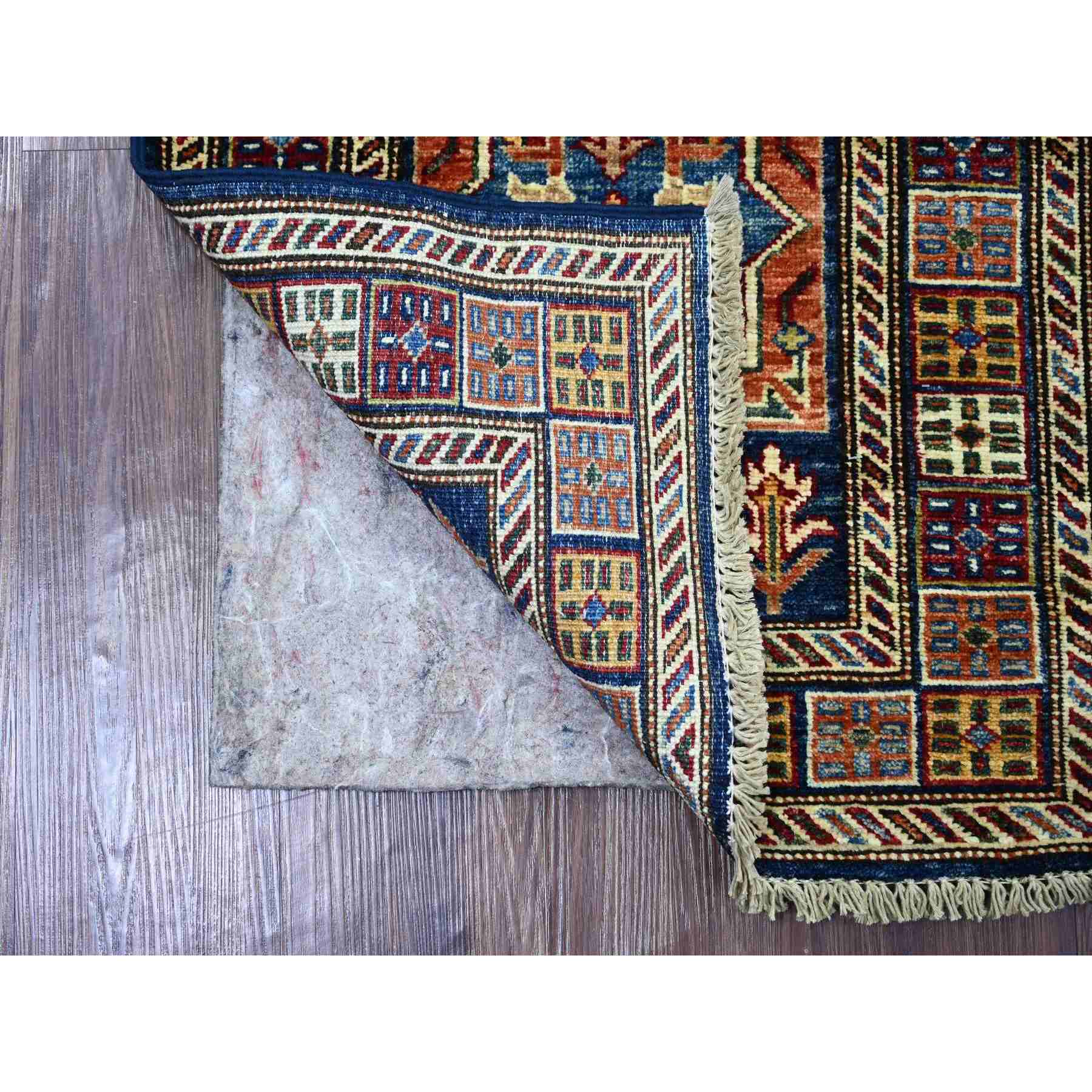 Tribal-Geometric-Hand-Knotted-Rug-108635