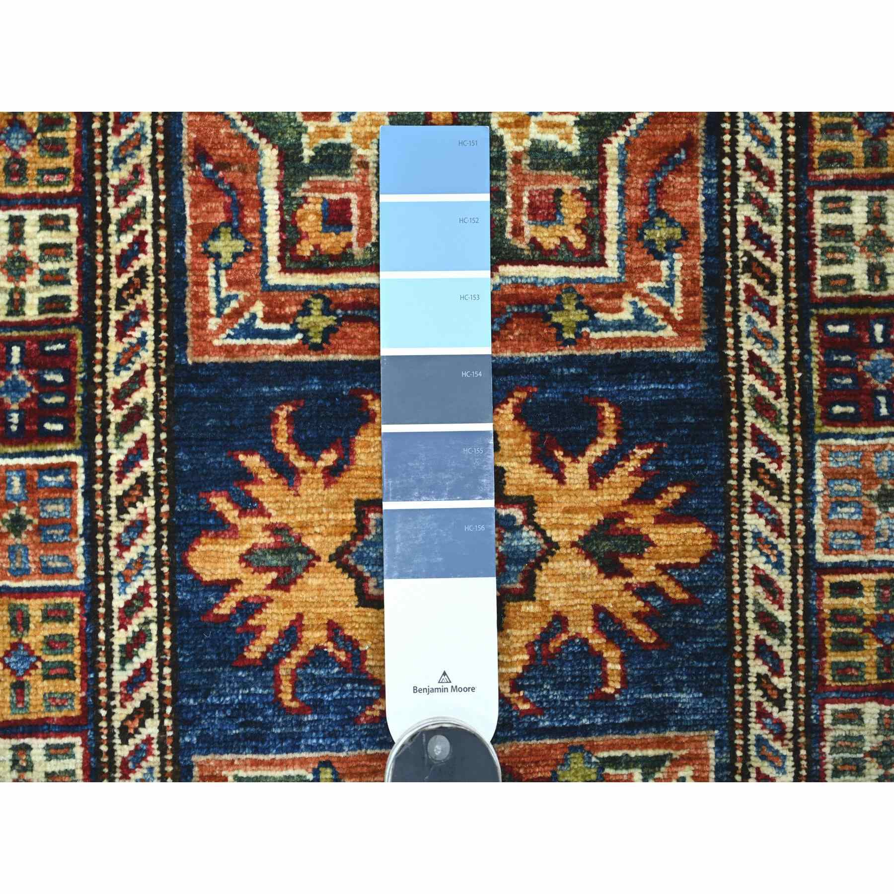 Tribal-Geometric-Hand-Knotted-Rug-108635