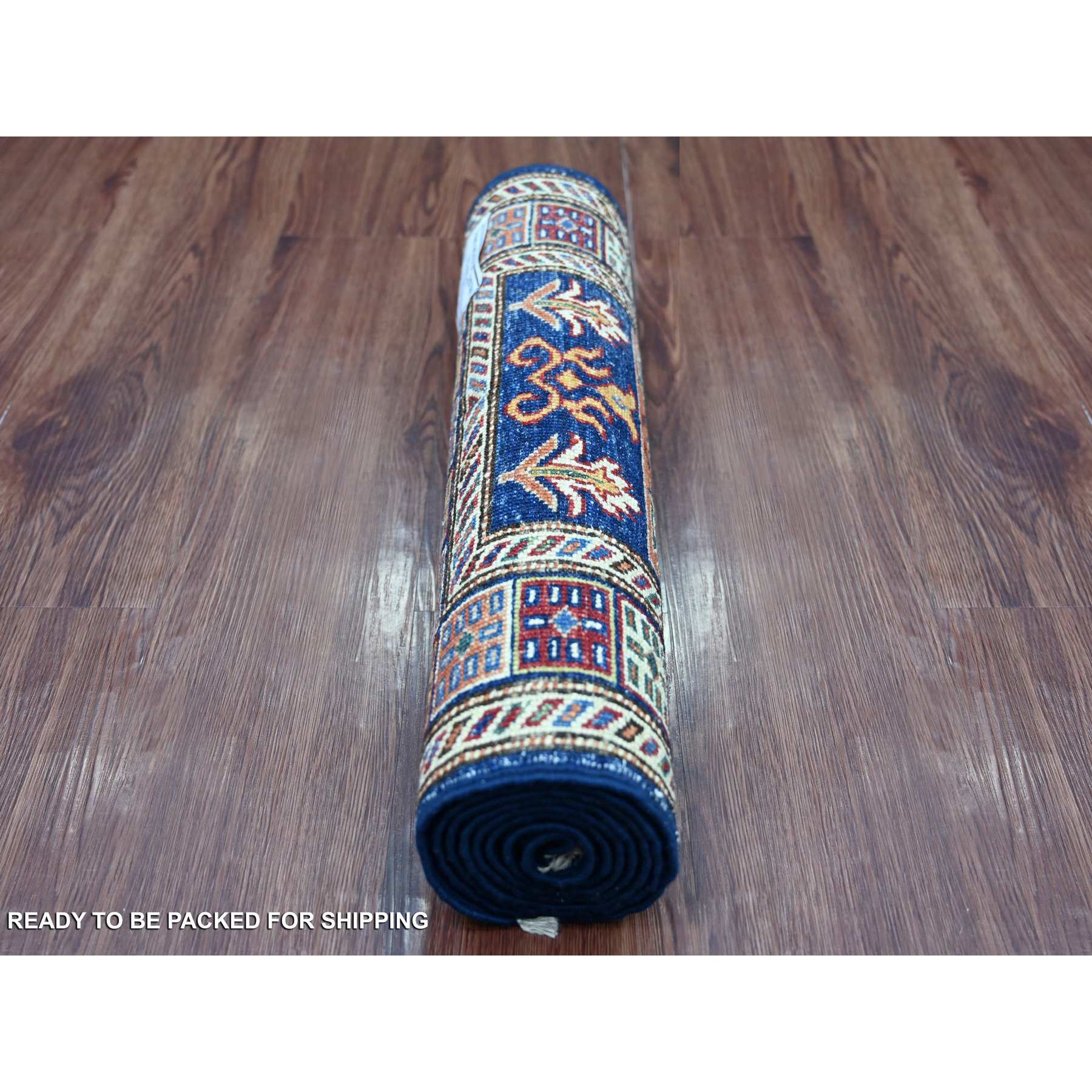 Tribal-Geometric-Hand-Knotted-Rug-108635