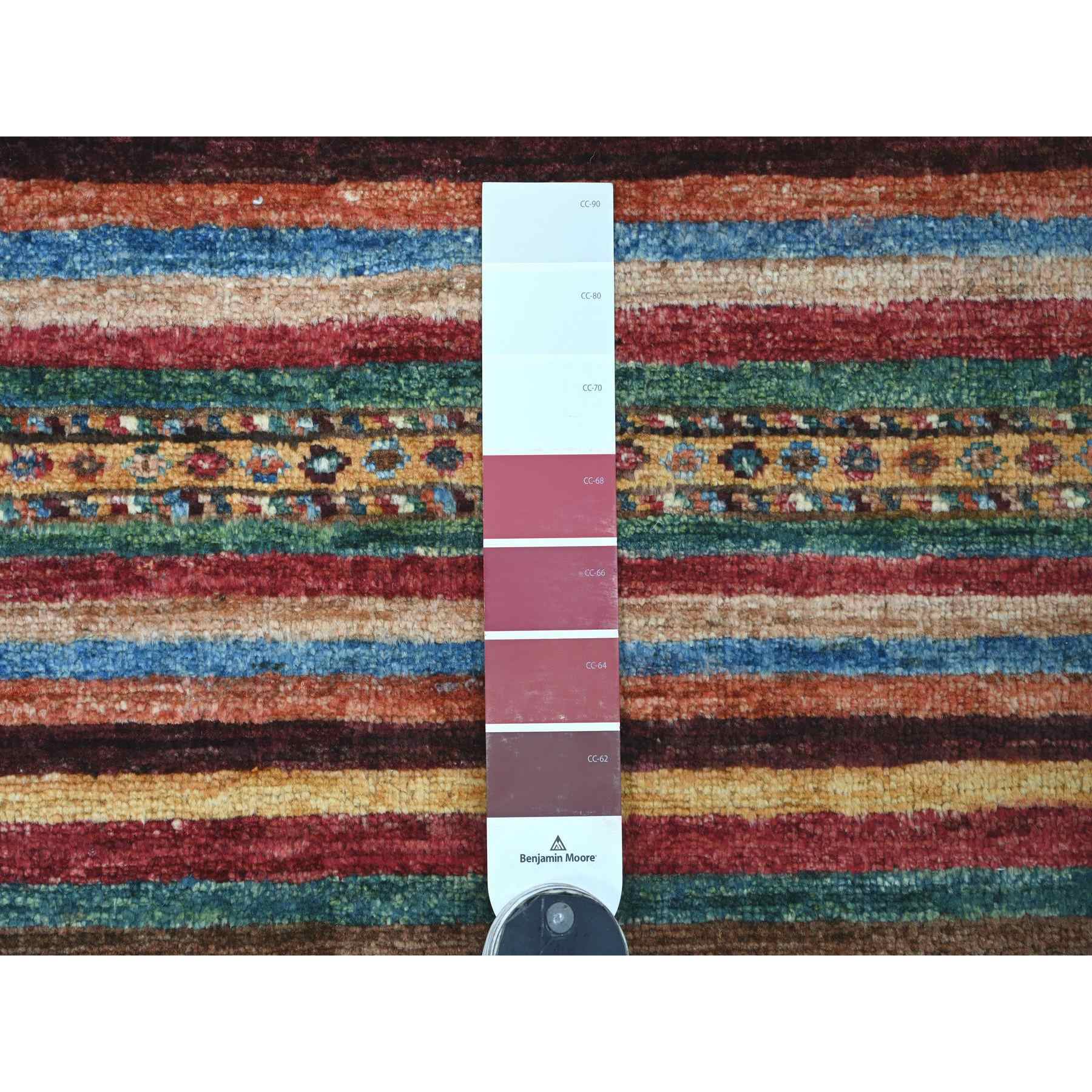 Tribal-Geometric-Hand-Knotted-Rug-108640