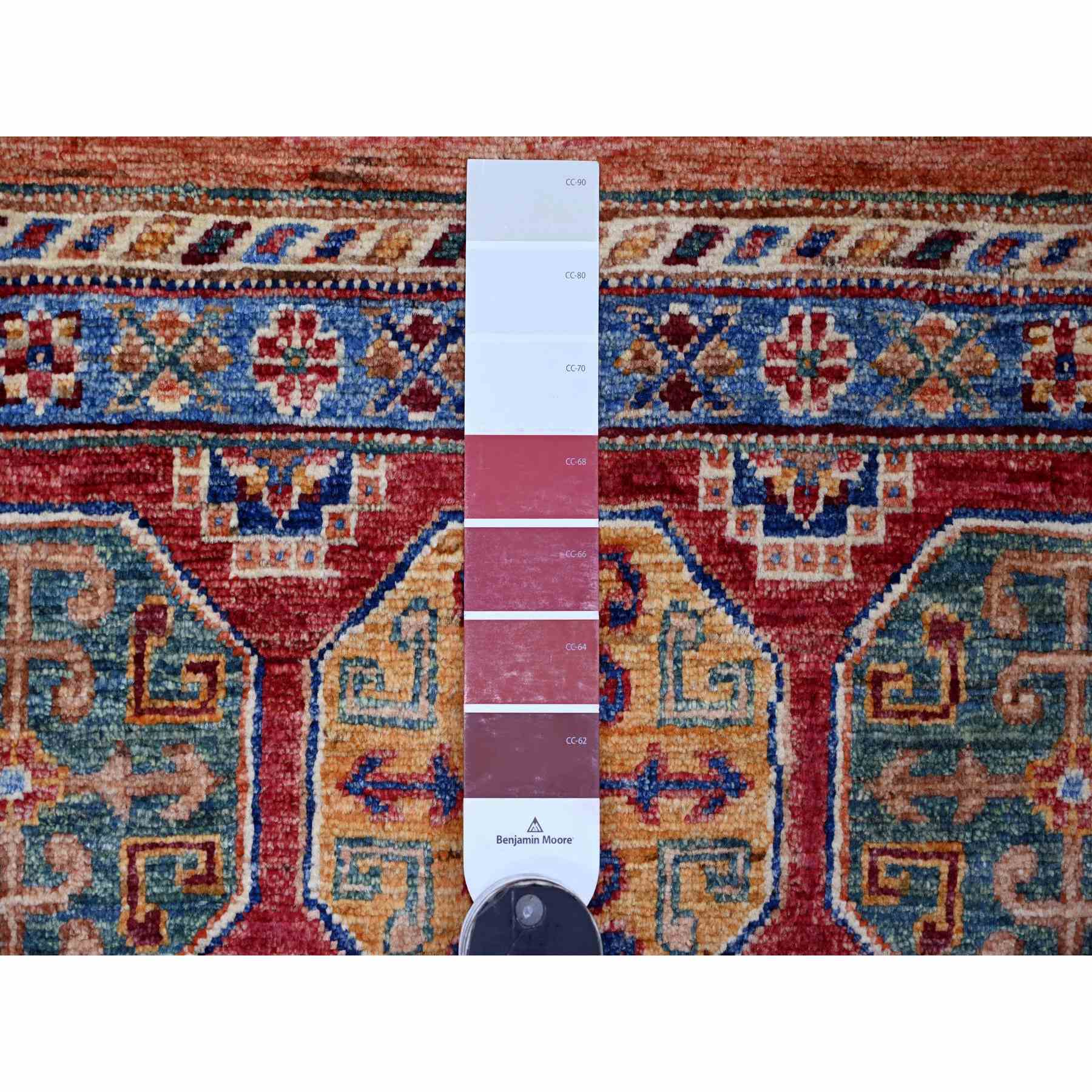 Tribal-Geometric-Hand-Knotted-Rug-108645