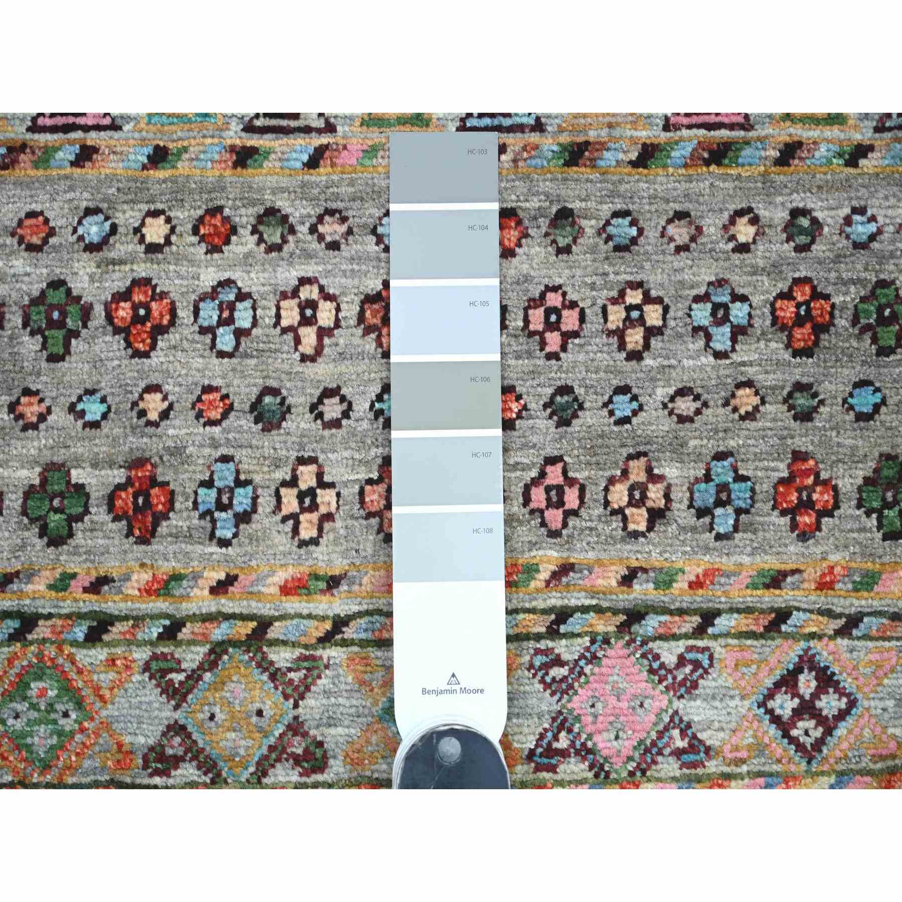 Tribal-Geometric-Hand-Knotted-Rug-108650