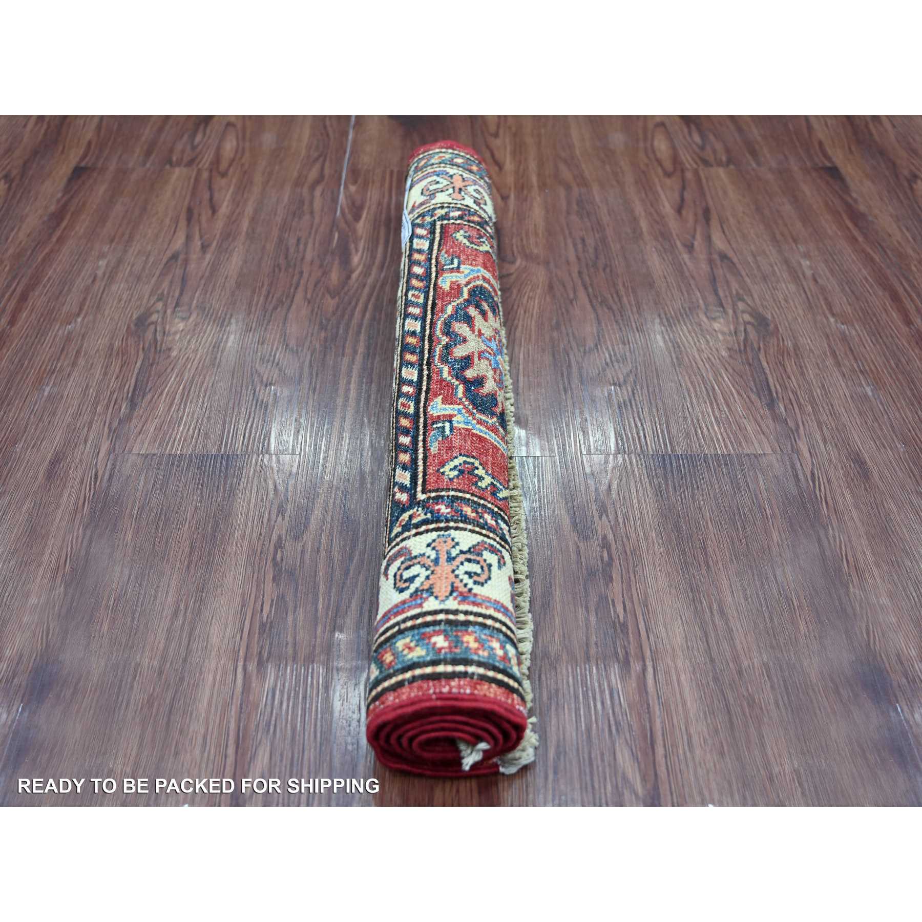 Tribal-Geometric-Hand-Knotted-Rug-108660
