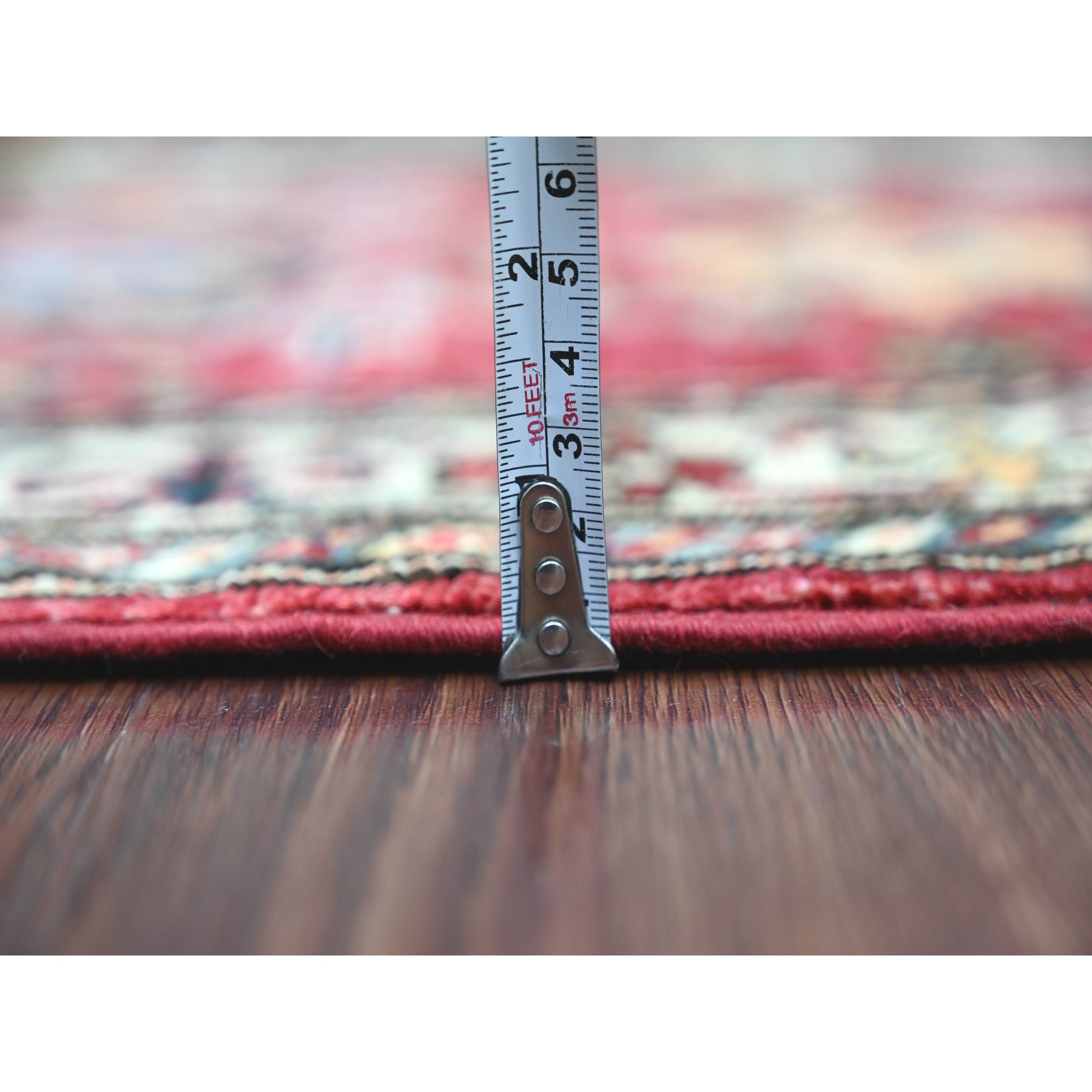 Tribal-Geometric-Hand-Knotted-Rug-108660