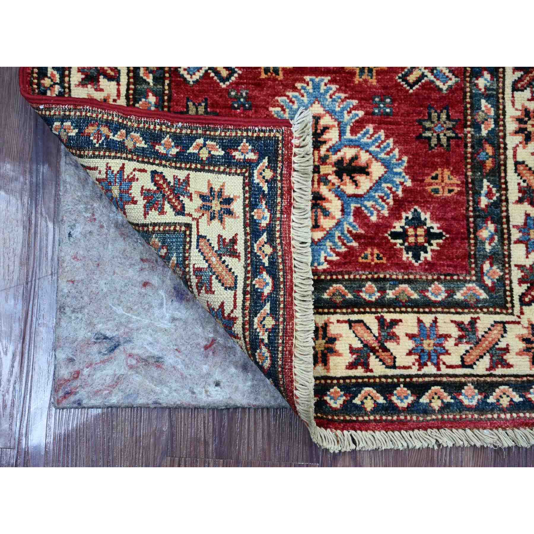 Tribal-Geometric-Hand-Knotted-Rug-108670