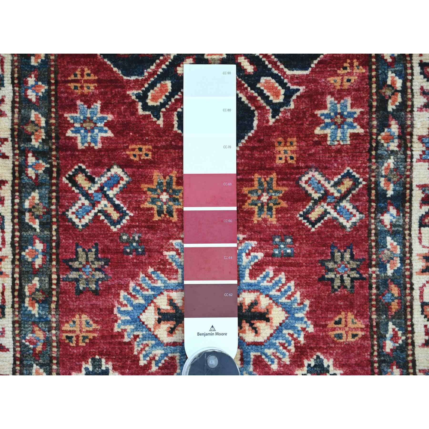 Tribal-Geometric-Hand-Knotted-Rug-108670