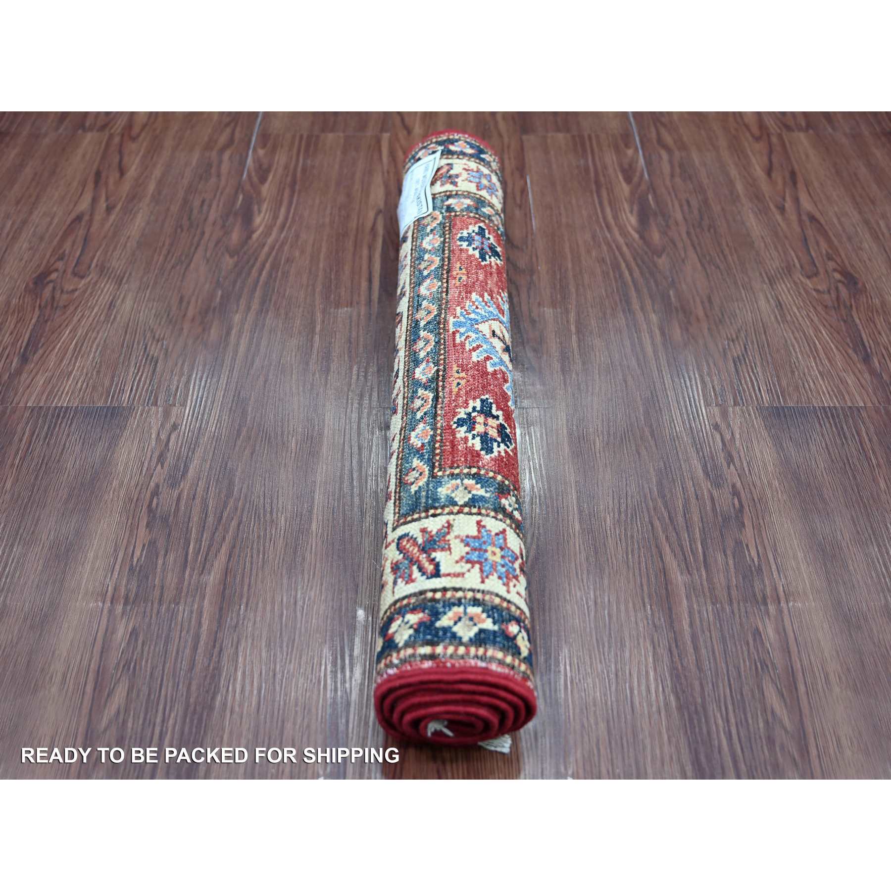 Tribal-Geometric-Hand-Knotted-Rug-108670