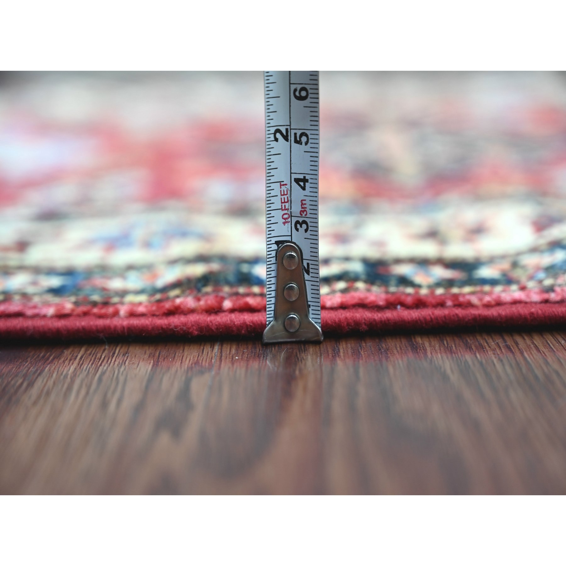 Tribal-Geometric-Hand-Knotted-Rug-108670