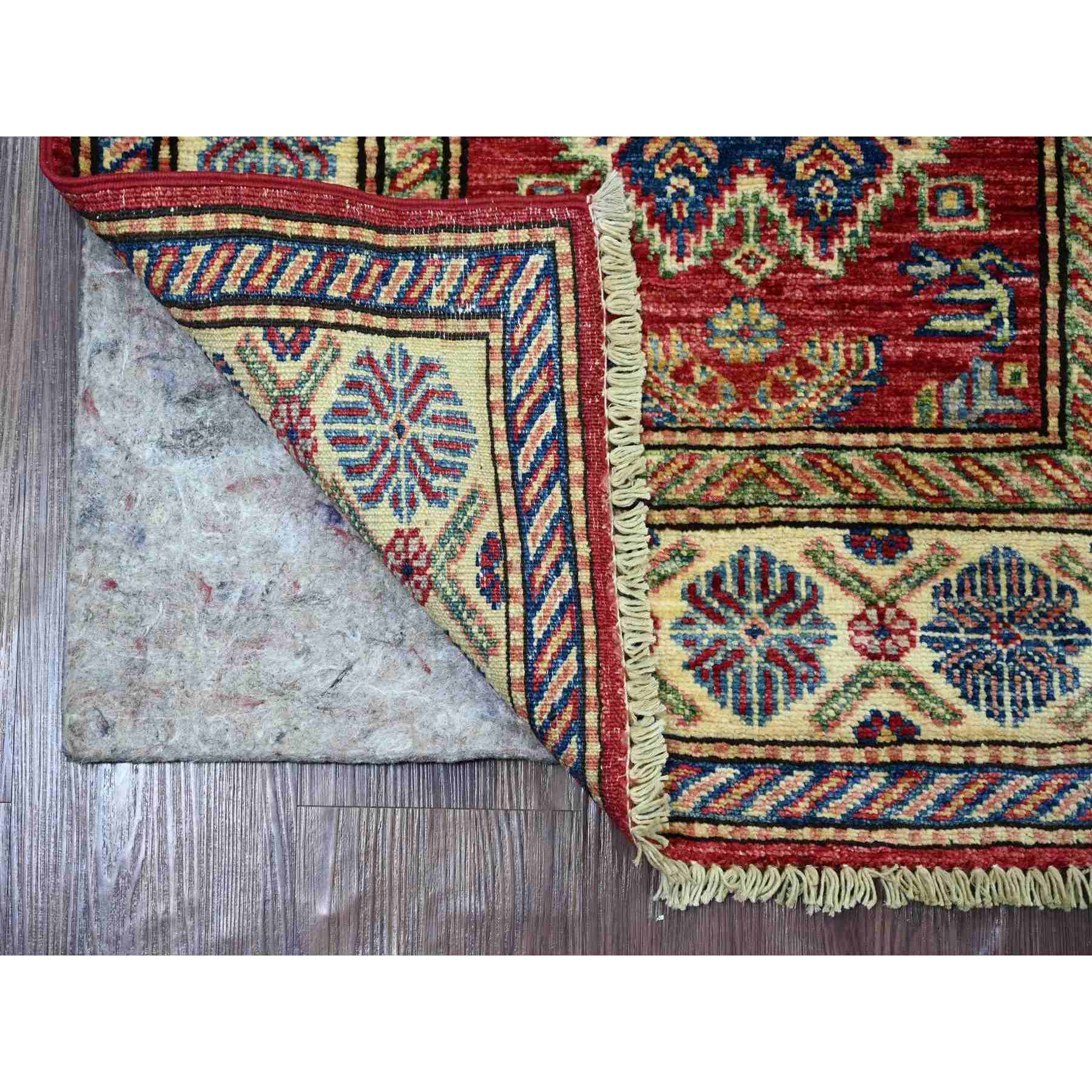 Tribal-Geometric-Hand-Knotted-Rug-108710