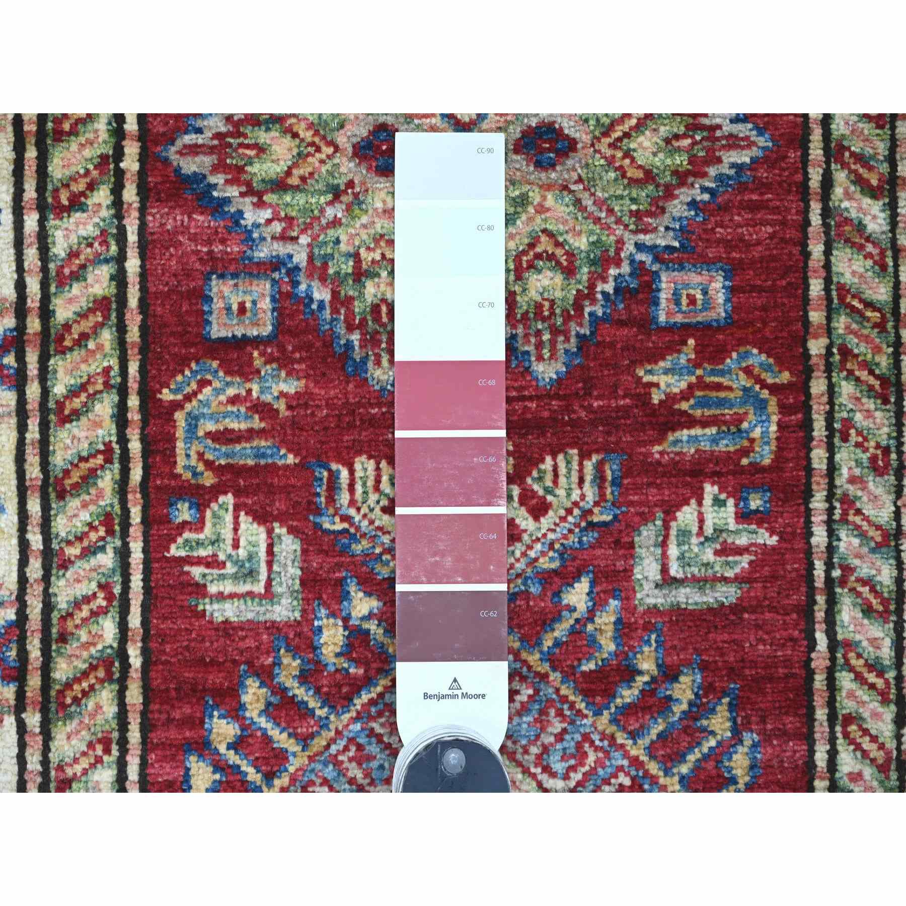 Tribal-Geometric-Hand-Knotted-Rug-108710