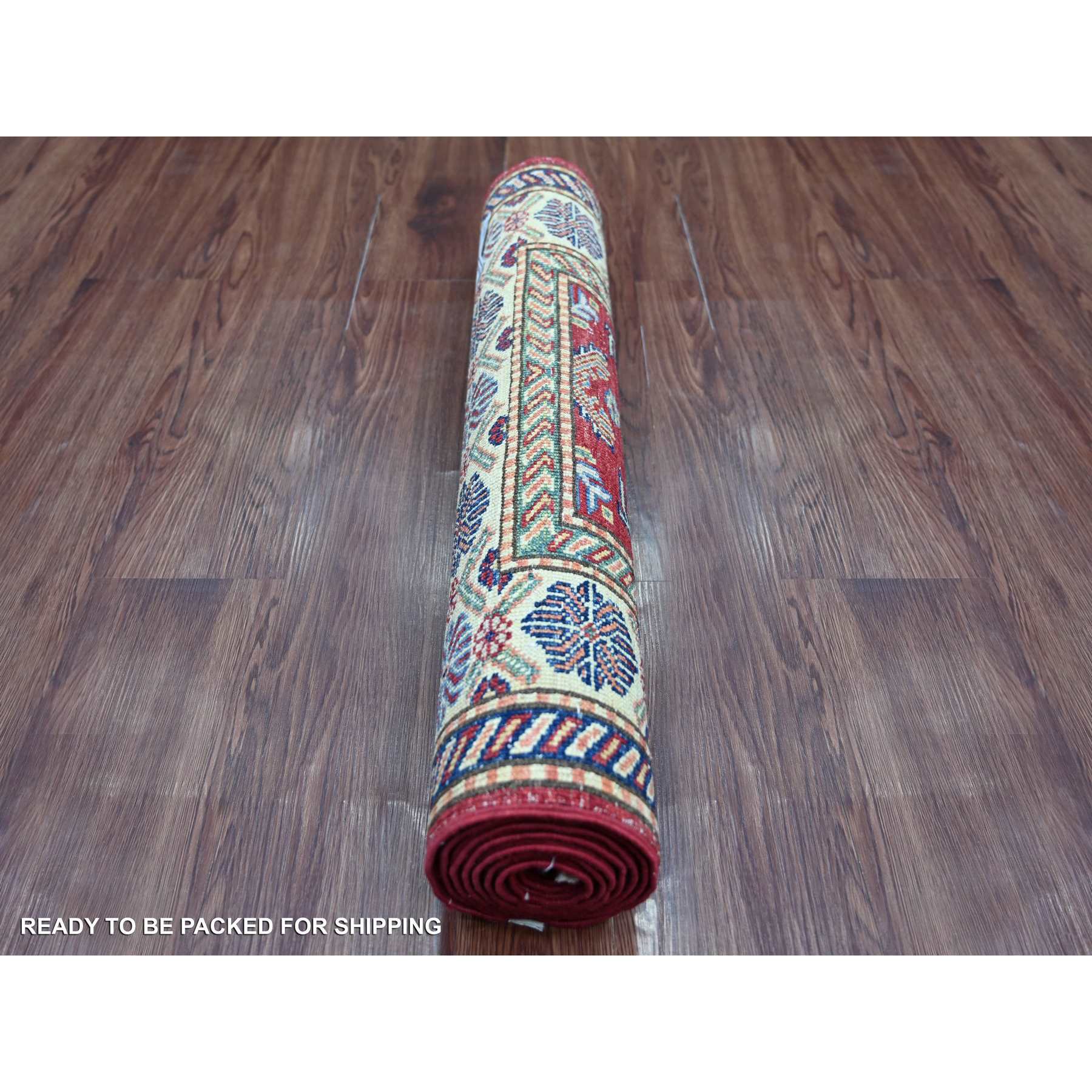 Tribal-Geometric-Hand-Knotted-Rug-108710