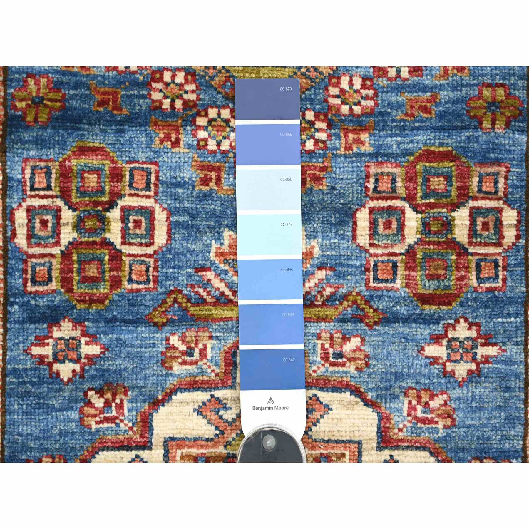 Tribal-Geometric-Hand-Knotted-Rug-108725