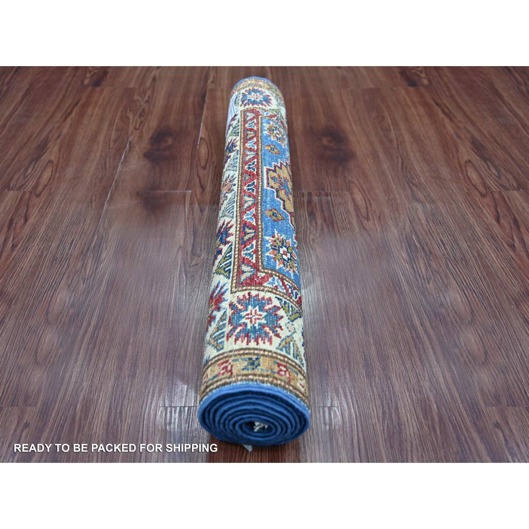 Tribal-Geometric-Hand-Knotted-Rug-108725