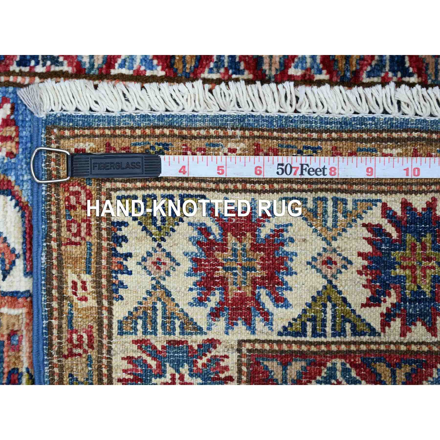 Tribal-Geometric-Hand-Knotted-Rug-108725