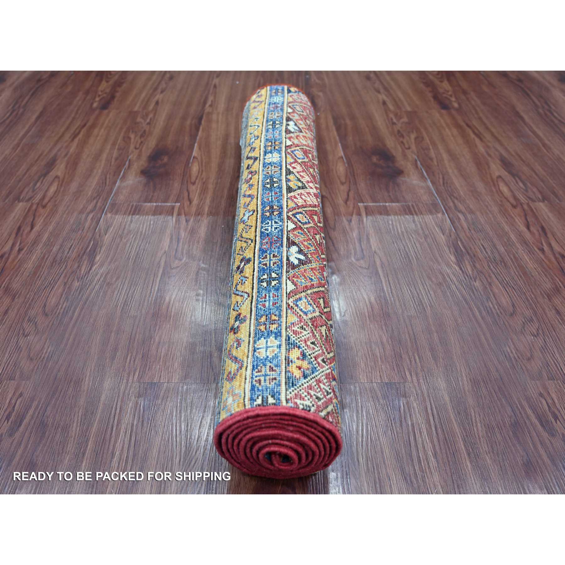 Tribal-Geometric-Hand-Knotted-Rug-108730