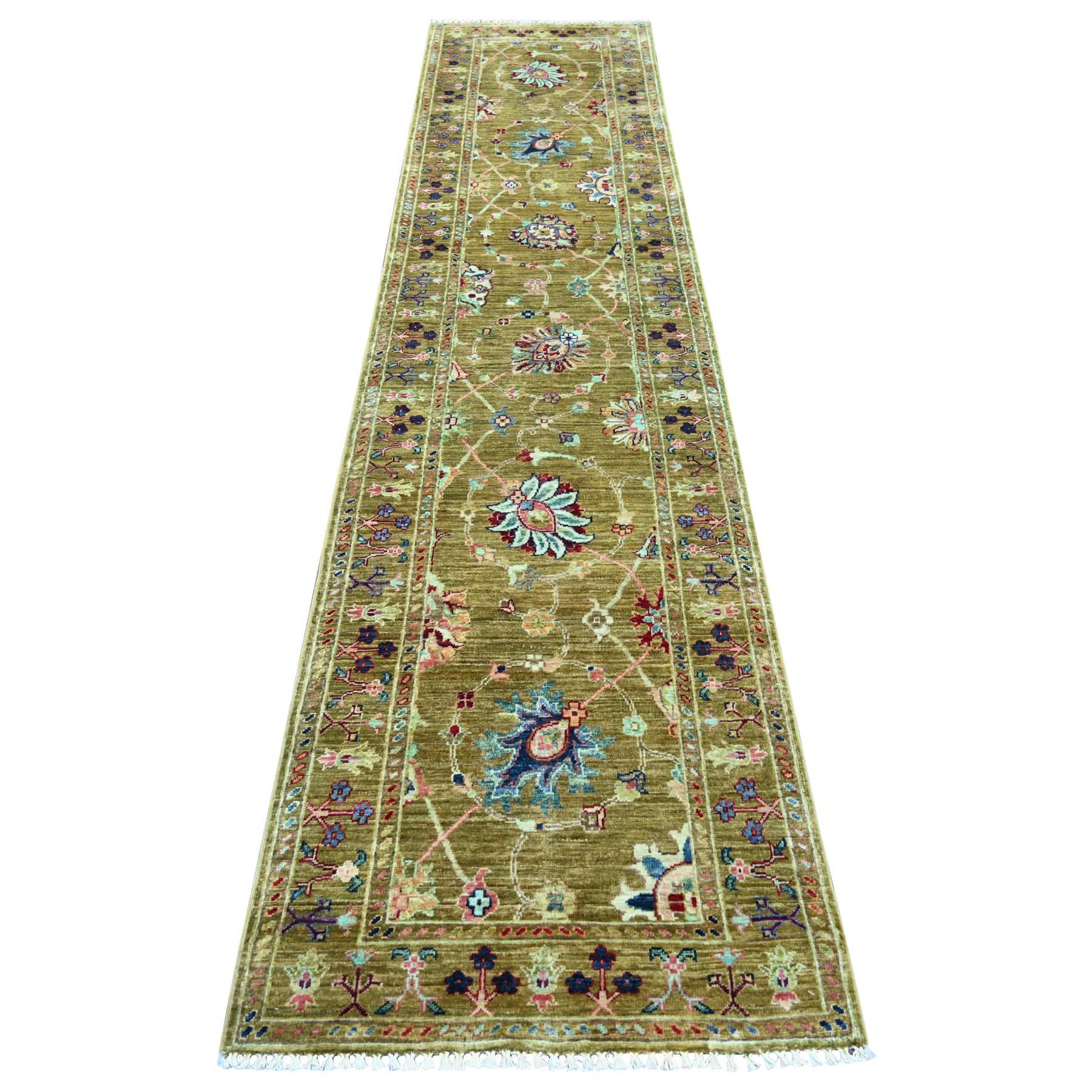 Tribal-Geometric-Hand-Knotted-Rug-108740