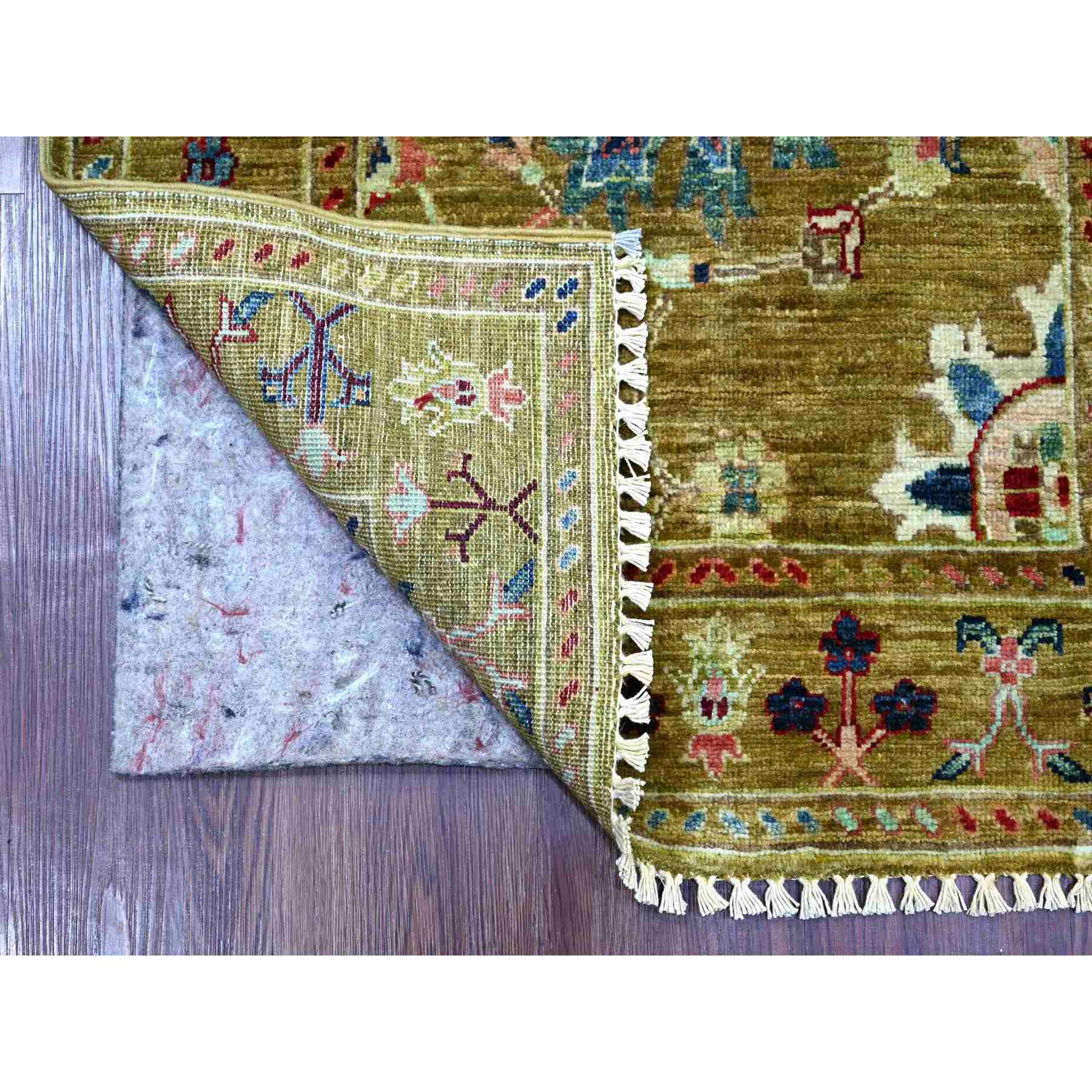 Tribal-Geometric-Hand-Knotted-Rug-108740