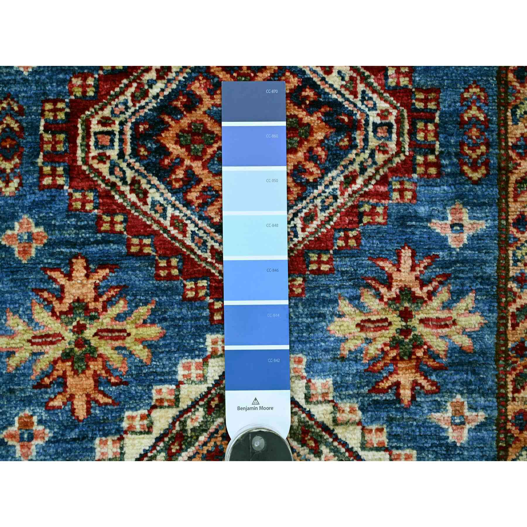 Tribal-Geometric-Hand-Knotted-Rug-108745