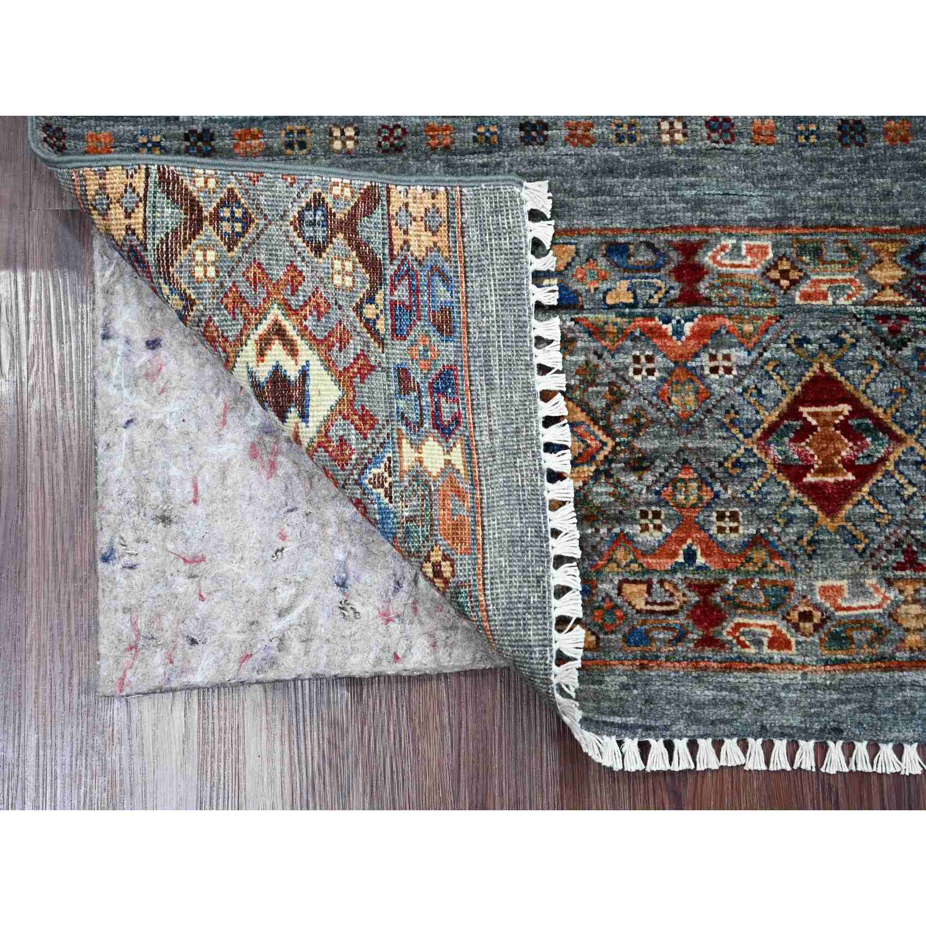Tribal-Geometric-Hand-Knotted-Rug-109065
