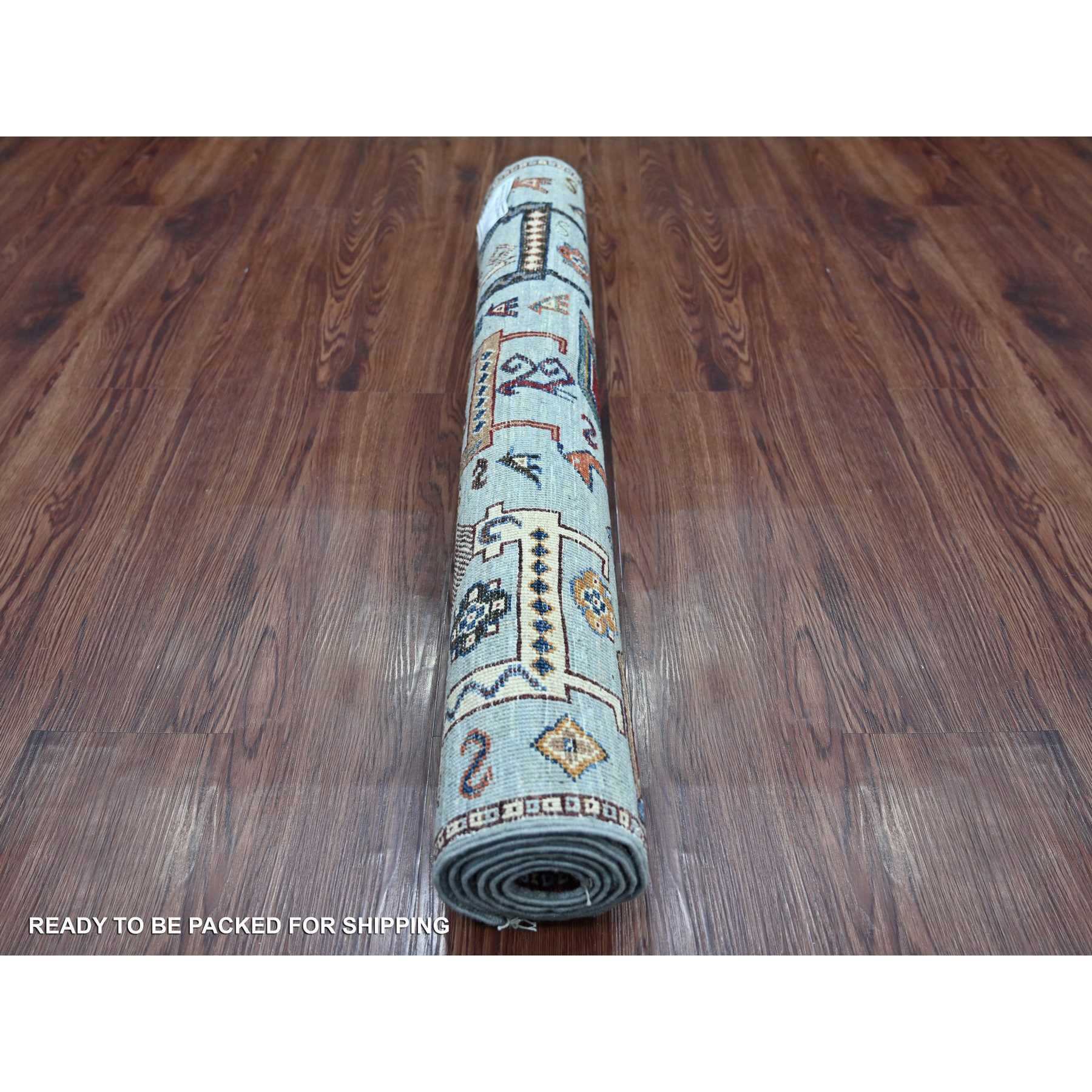 Tribal-Geometric-Hand-Knotted-Rug-109070