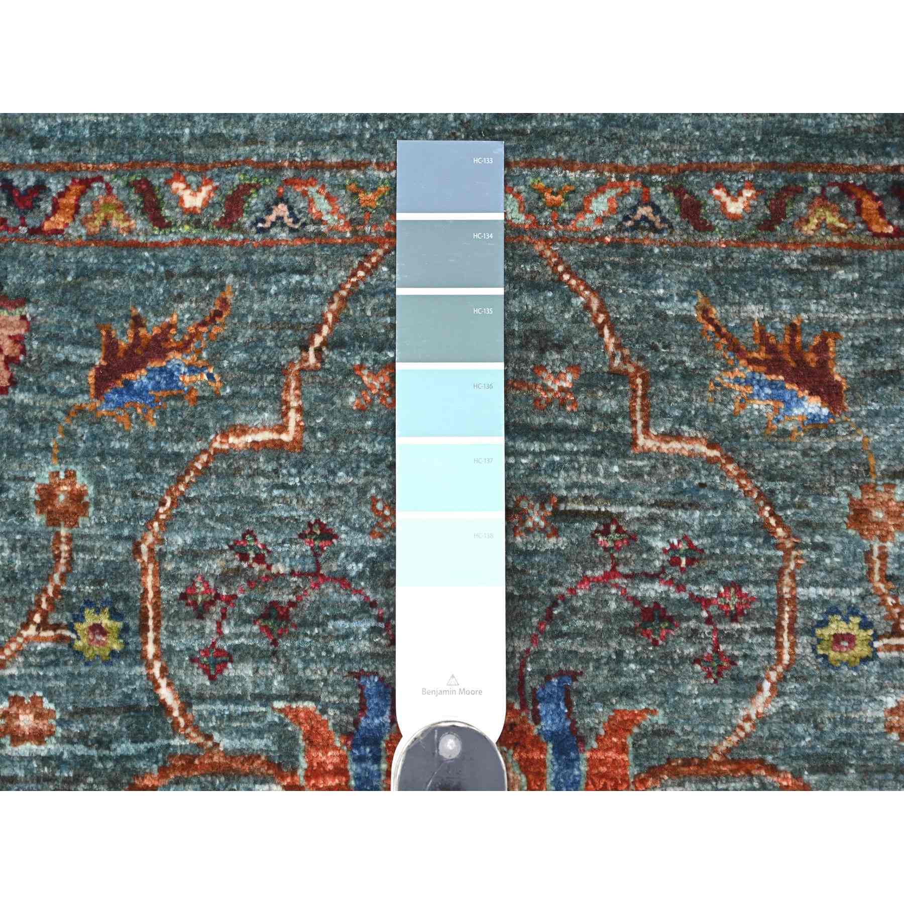 Tribal-Geometric-Hand-Knotted-Rug-109095